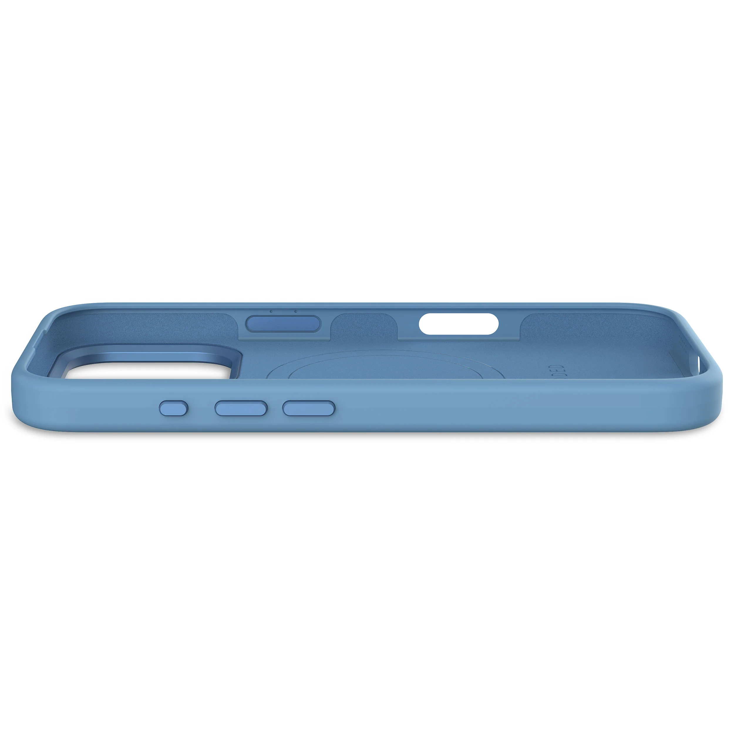 AntiMicrobial Silicone Case | Air Blue | iPhone 16 Pro | D25IPO16PBCS9AE - Image 6