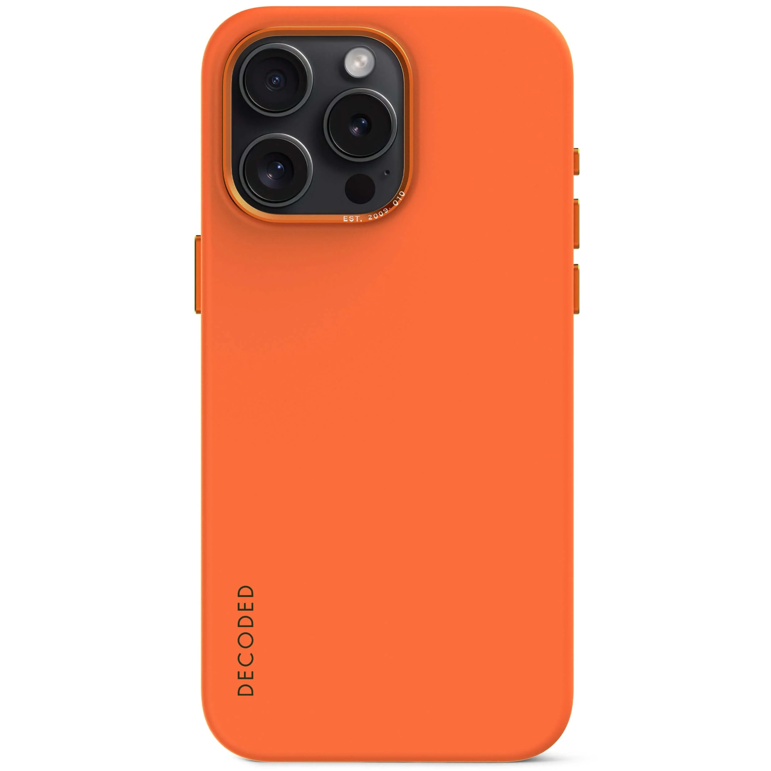 AntiMicrobial Silicone Back Case | Apricot | iPhone 15 Pro Max | D24IPO15PMBCS9AH