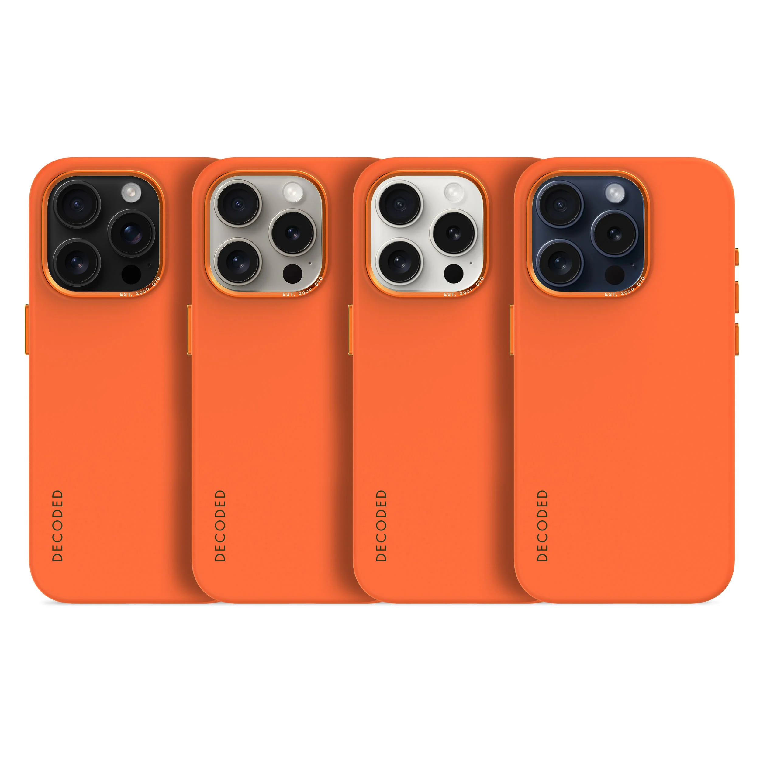 AntiMicrobial Silicone Back Case | Apricot | iPhone 15 Pro Max | D24IPO15PMBCS9AH - Image 7