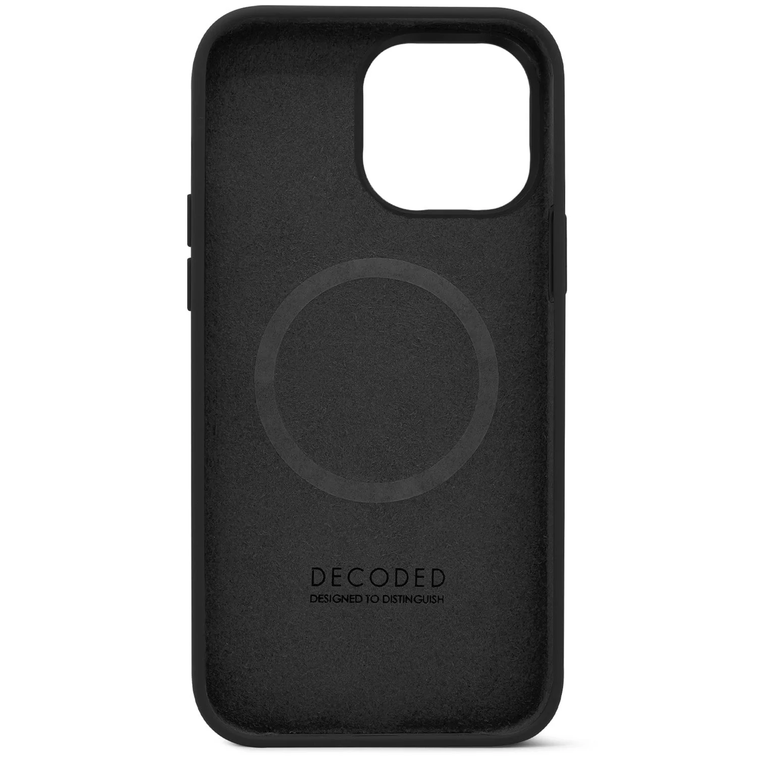 AntiMicrobial Silicone Back Case | Charcoal | iPhone 14 Pro Max | D23IPO14PMBCS9CL - Image 2