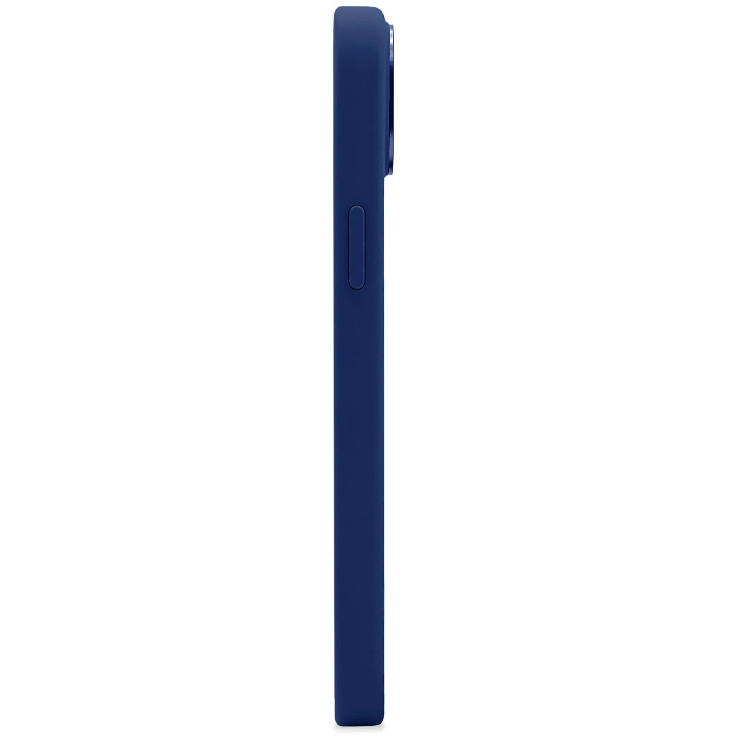 AntiMicrobial Silicone Back Case | Navy Peony | iPhone 14 | D23IPO14BCS9NE - Image 4
