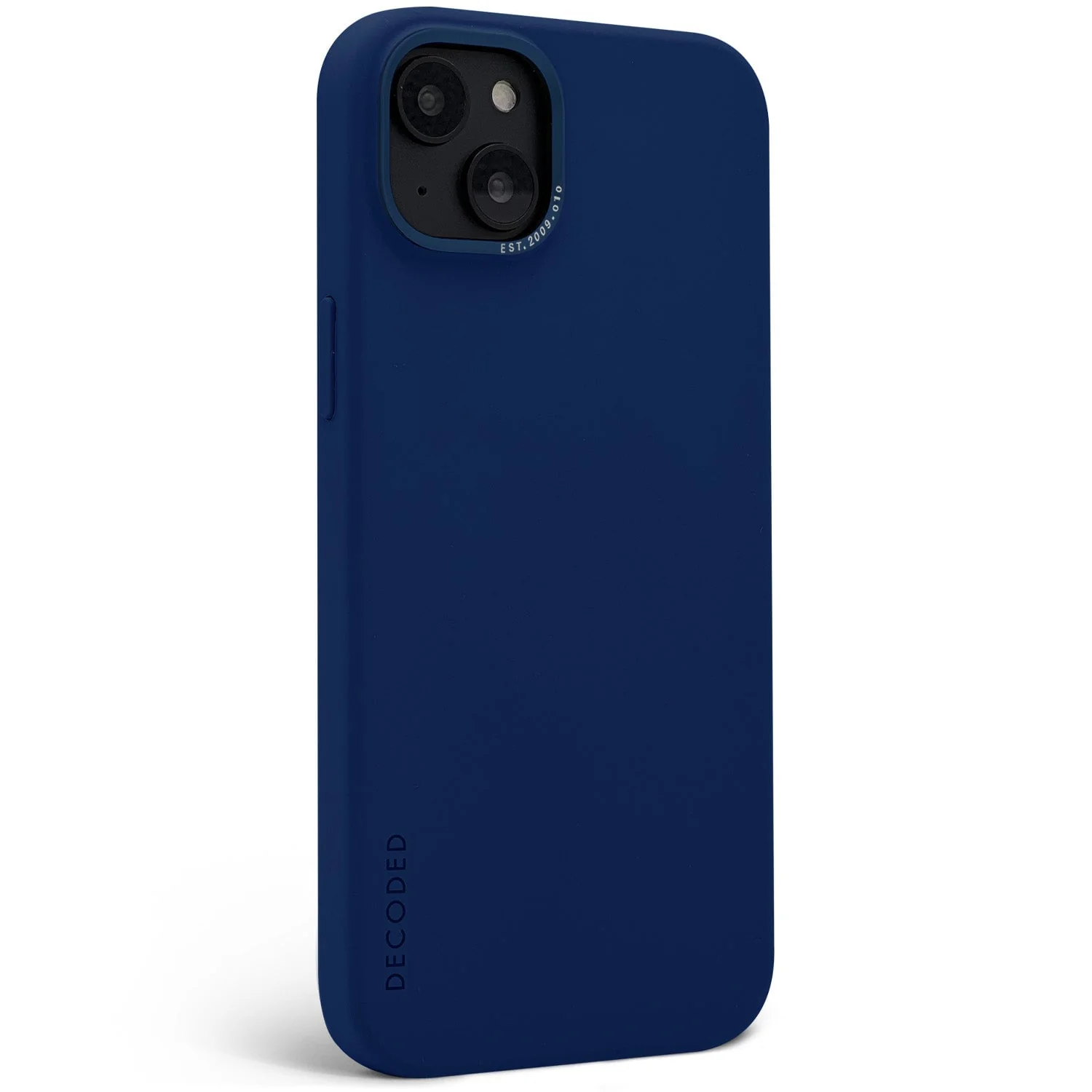 AntiMicrobial Silicone Back Case | Navy Peony | iPhone 14 | D23IPO14BCS9NE - Image 7