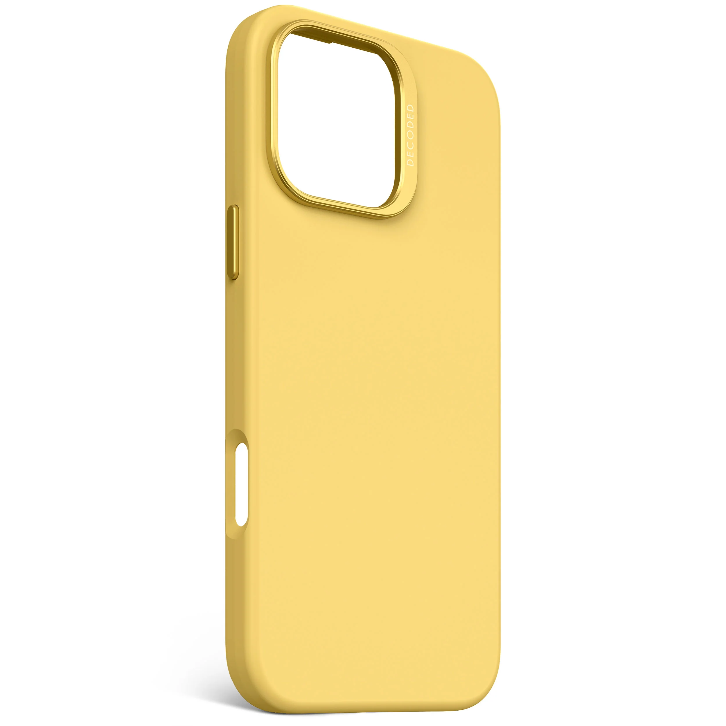 AntiMicrobial Silicone Case | Popcorn Yellow | iPhone 16 Pro Max | D25IPO16PMBCS9PN - Image 2