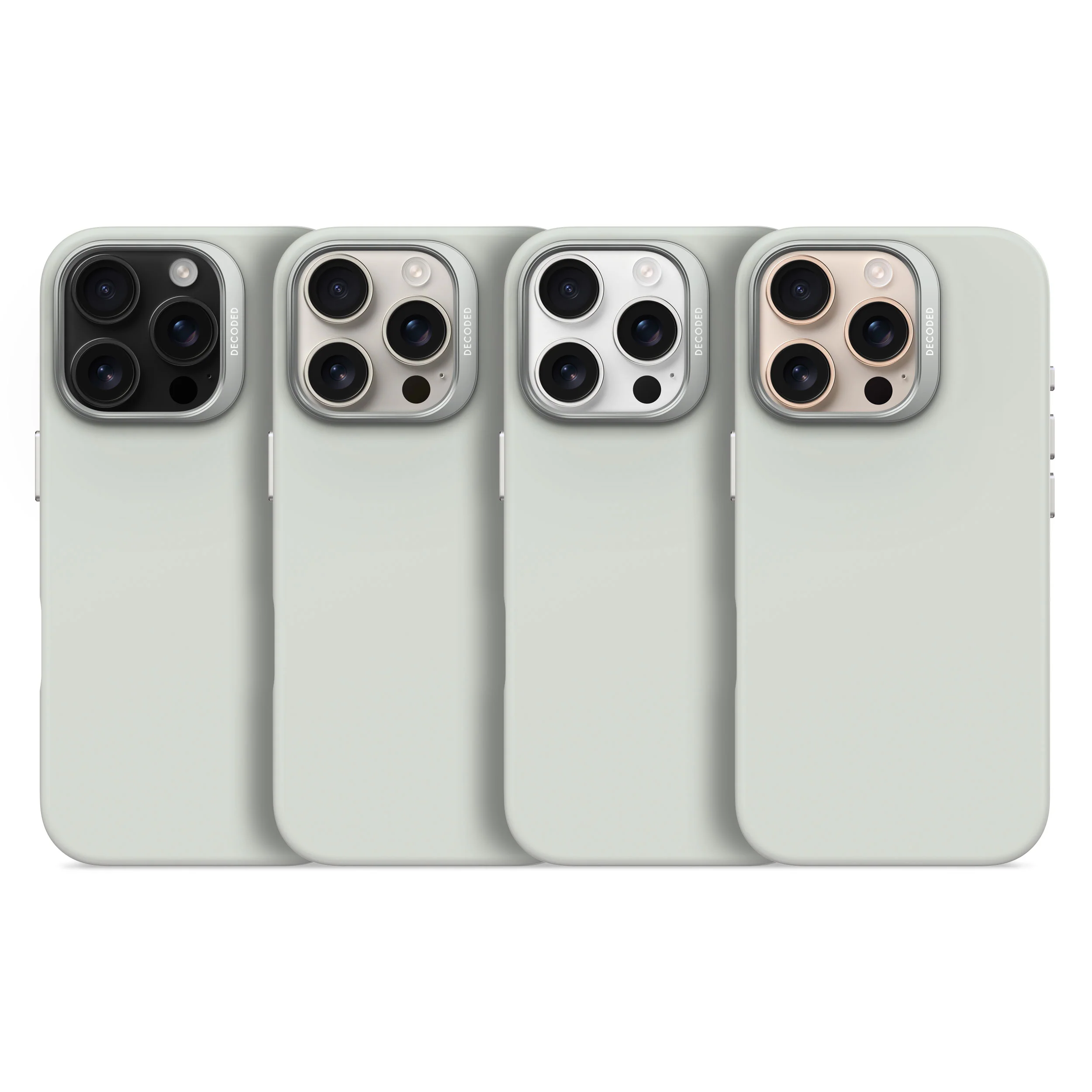 AntiMicrobial Silicone Case | Stone Grey | iPhone 16 Pro Max | D25IPO16PMBCS9SY - Image 11