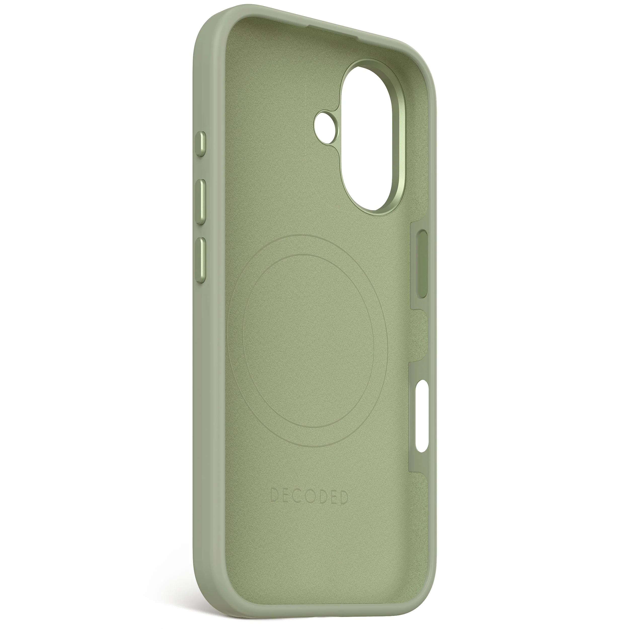 AntiMicrobial Silicone Case | Jade Green | iPhone 16 | D25IPO16BCS9JN - Image 3