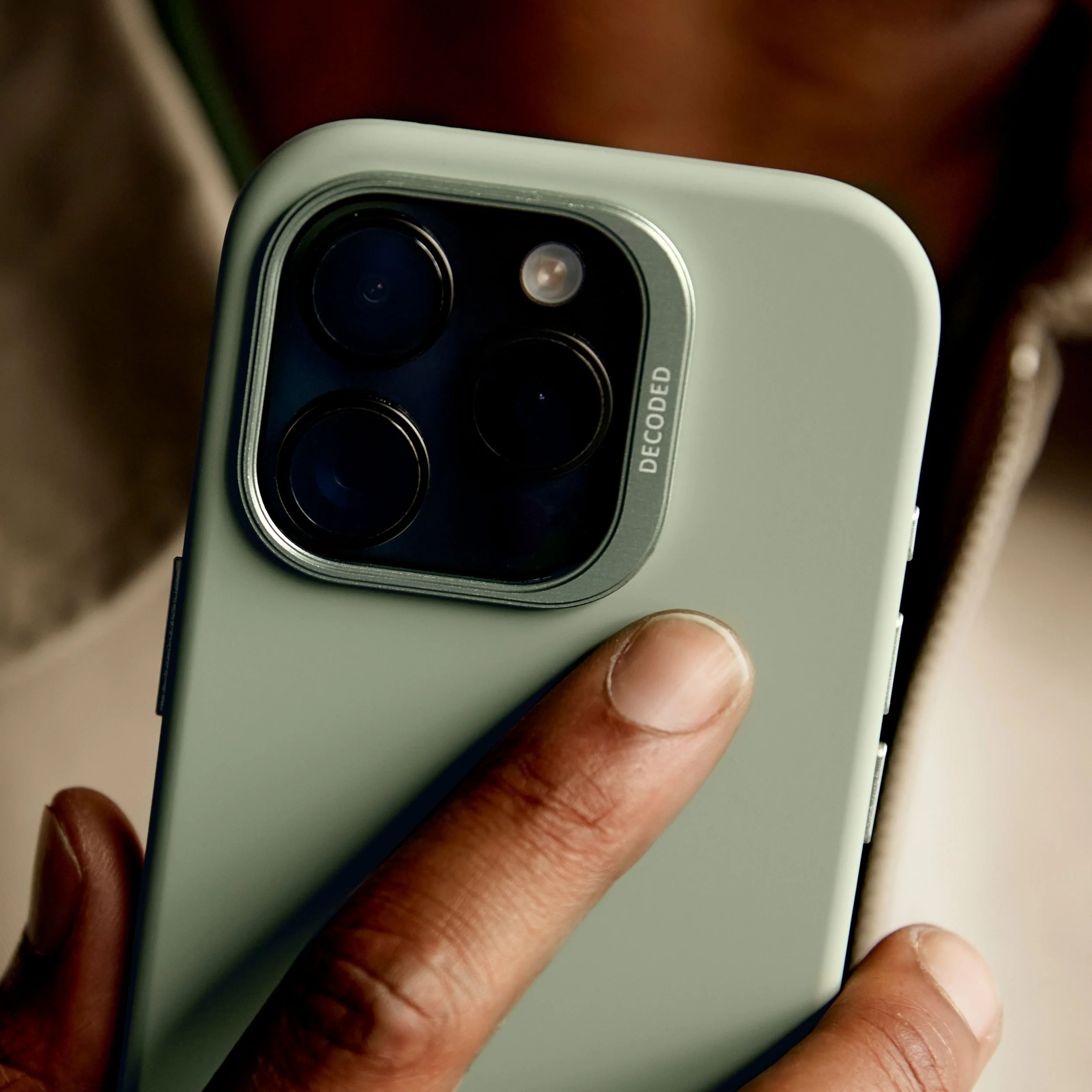 AntiMicrobial Silicone Case | Jade Green | iPhone 16 Pro Max | D25IPO16PMBCS9JN - Image 3