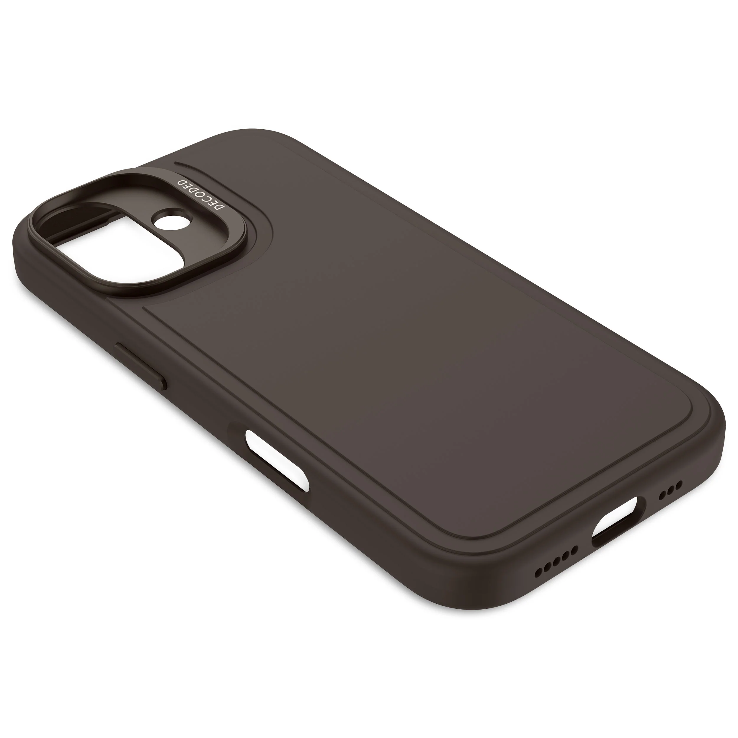 AntiMicrobial Silicone Stacks Case | Phantom Black | iPhone 16 | D25IPO16BCST9PM - Image 6