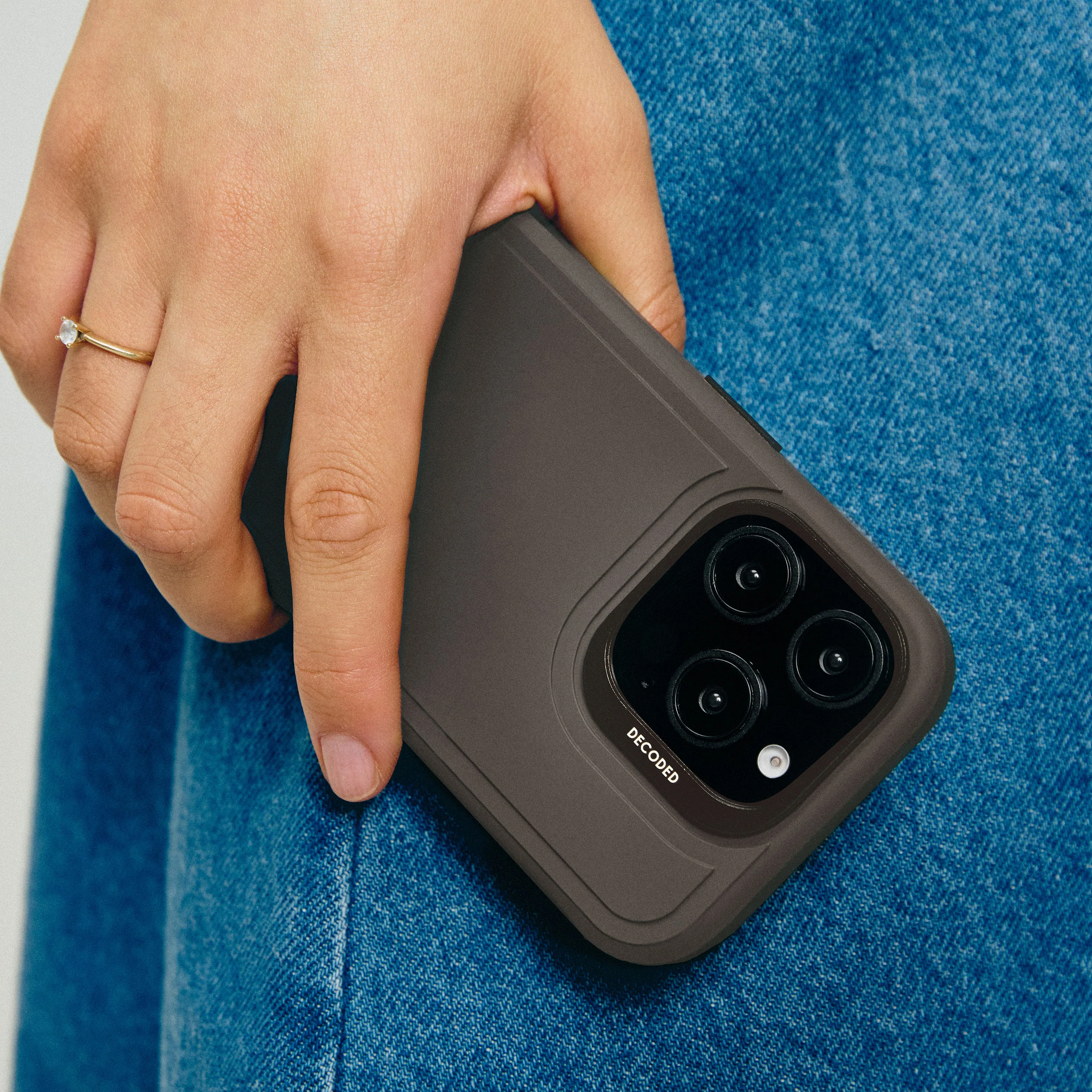 AntiMicrobial Silicone Stacks Case | Phantom Black | iPhone 16 Pro | D25IPO16PBCST9PM - Image 5