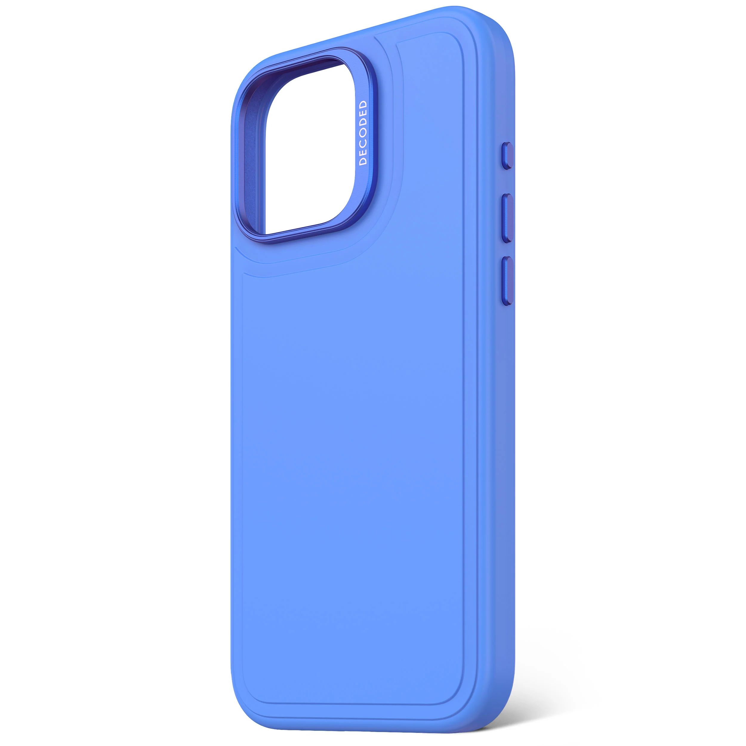 AntiMicrobial Silicone Stacks Case | Super Sonic Blue | iPhone 16 Pro Max | D25IPO16PMBCST9SC - Image 9
