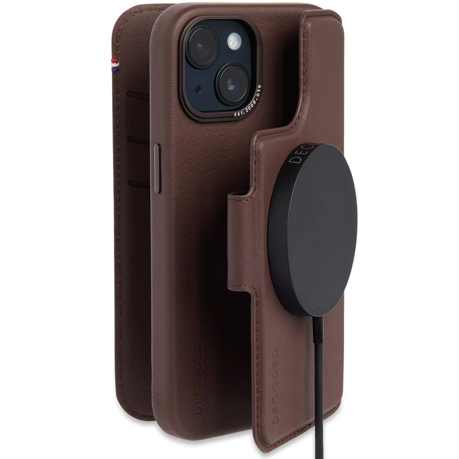 Leather Modu Wallet | Chocolate Brown - Image 2
