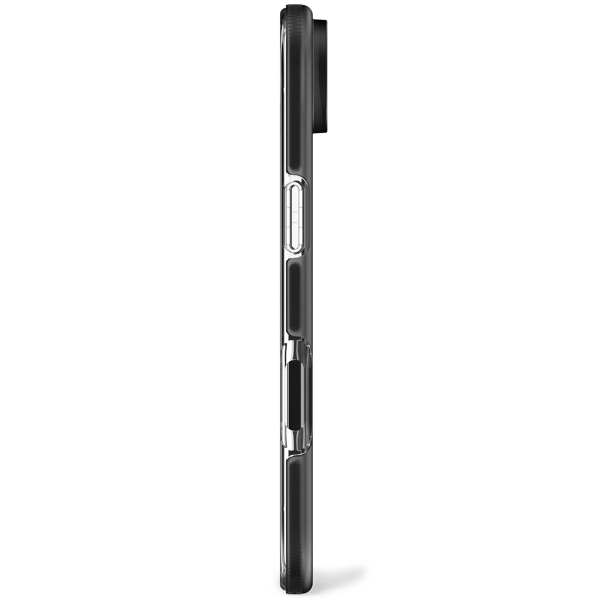 DropTec Clear Case | Black Transparent | iPhone Air | D26IPO17ABCT2FK - Image 5