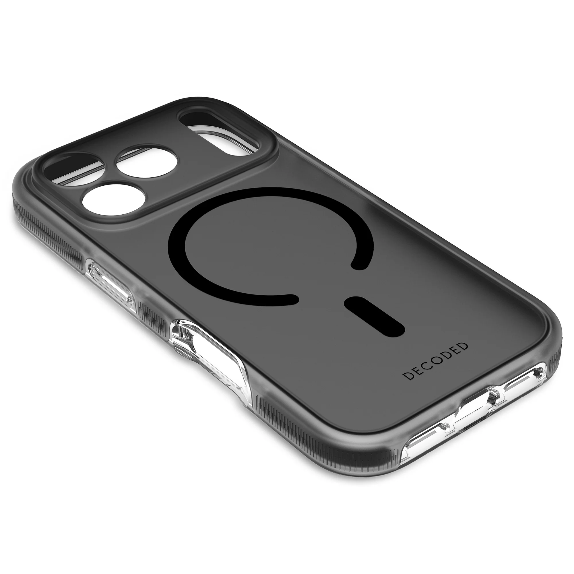 DropTec Clear Case | Black Transparent | iPhone 17 Pro | D26IPO17PBCT2FK - Image 6