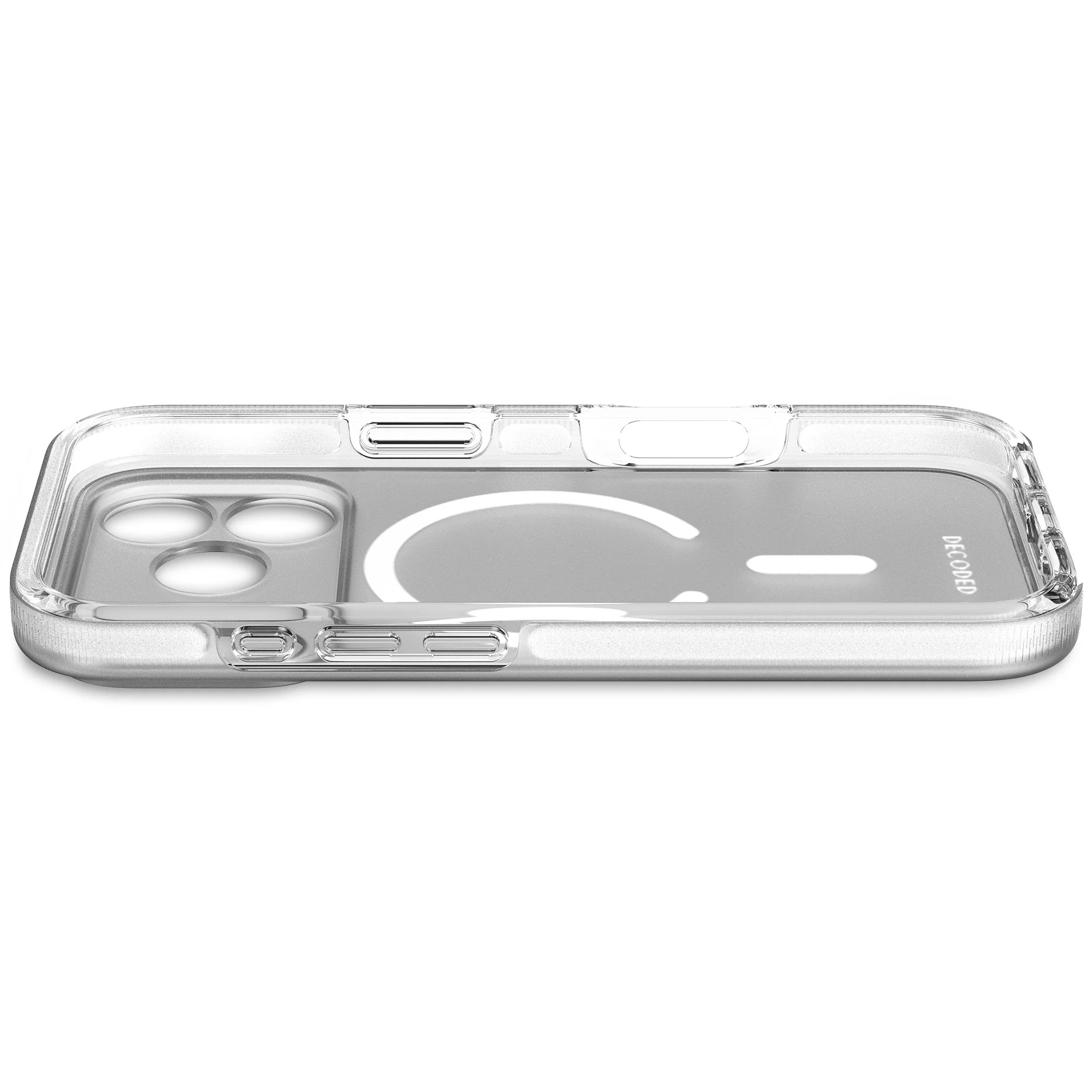 DropTec Clear Case | White Transparent | iPhone 17 Pro | D26IPO17PBCT2FE - Image 4