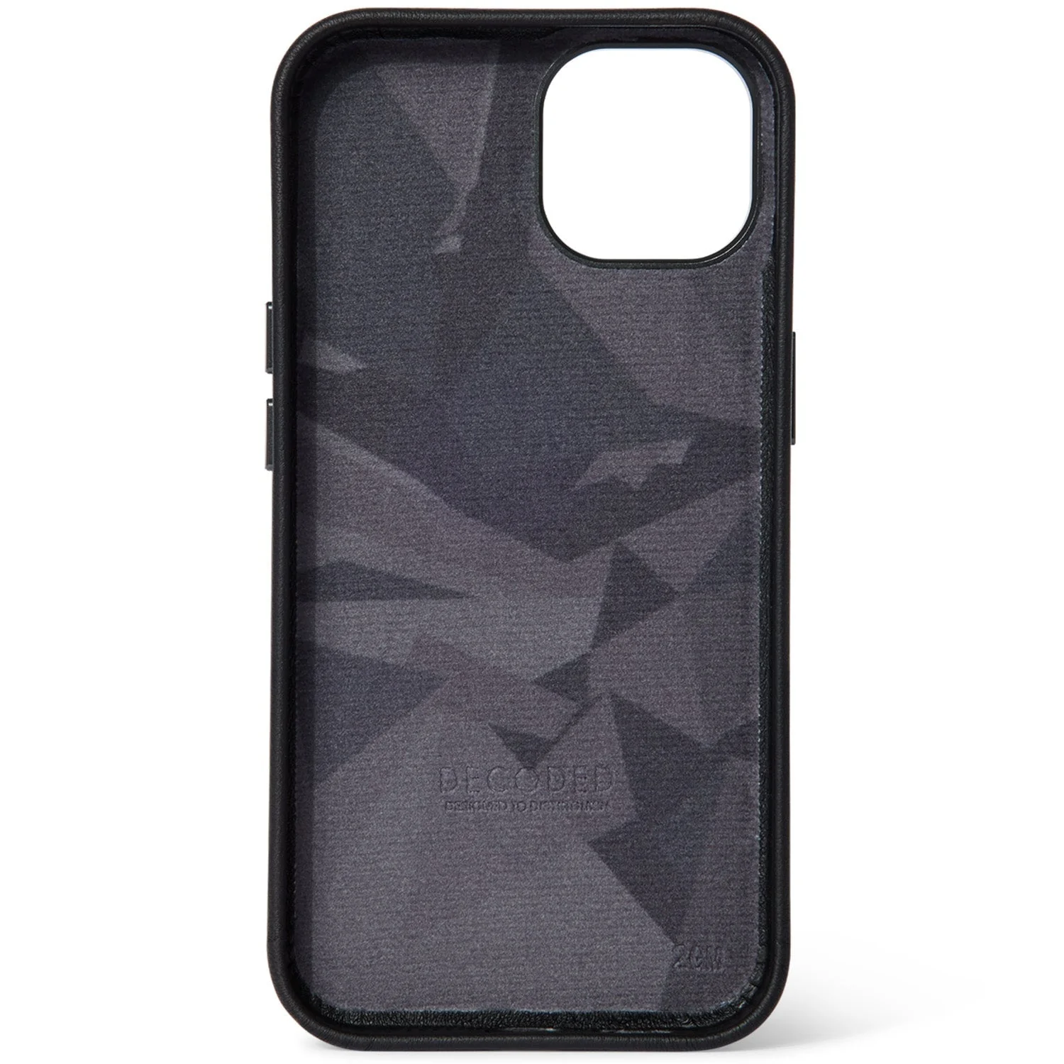 Leather Back Case | Black | iPhone 14 Plus | D23IPO14MBC1BK - Image 2