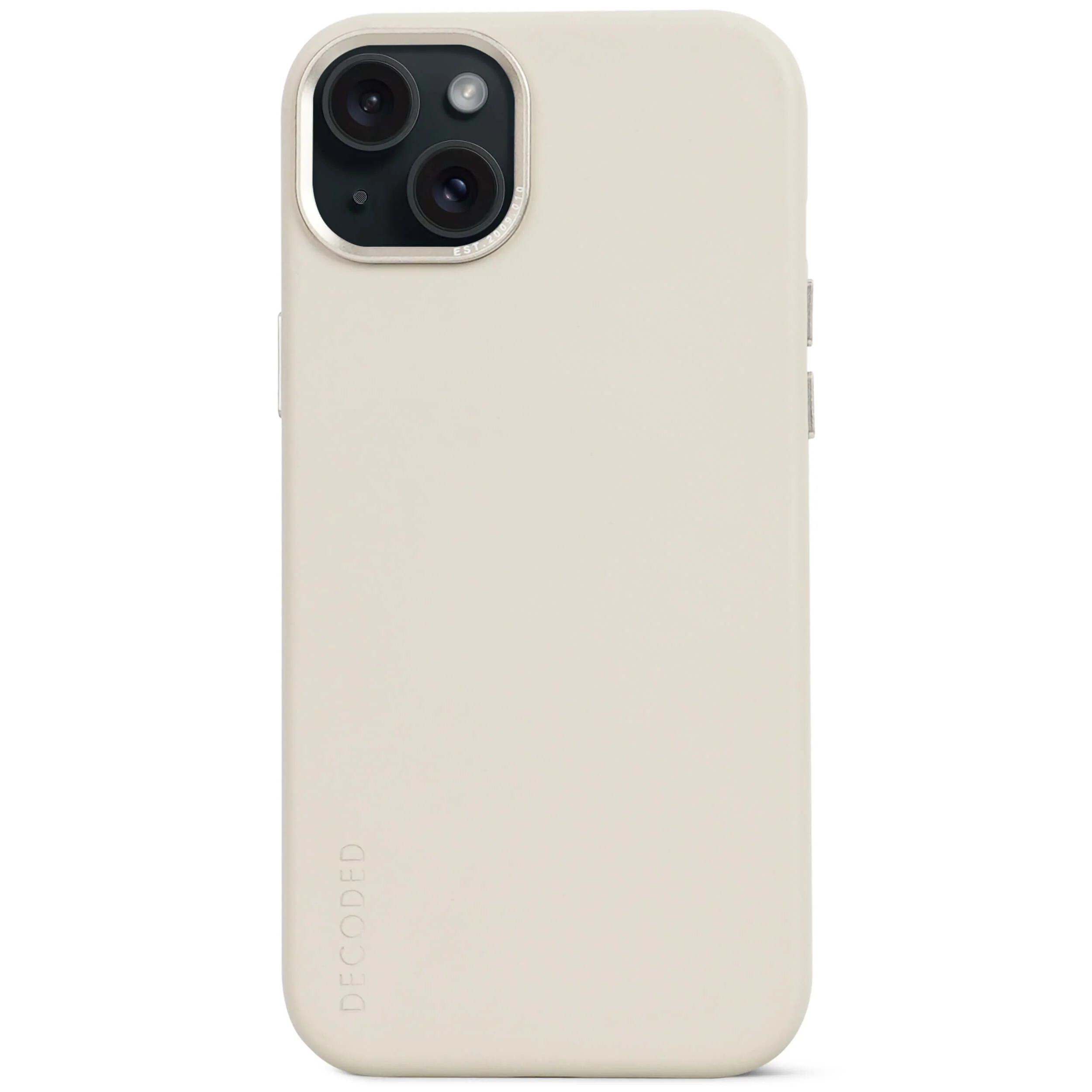 Leather Back Case | Clay | iPhone 15 Plus | D24IPO15PLBC1CY