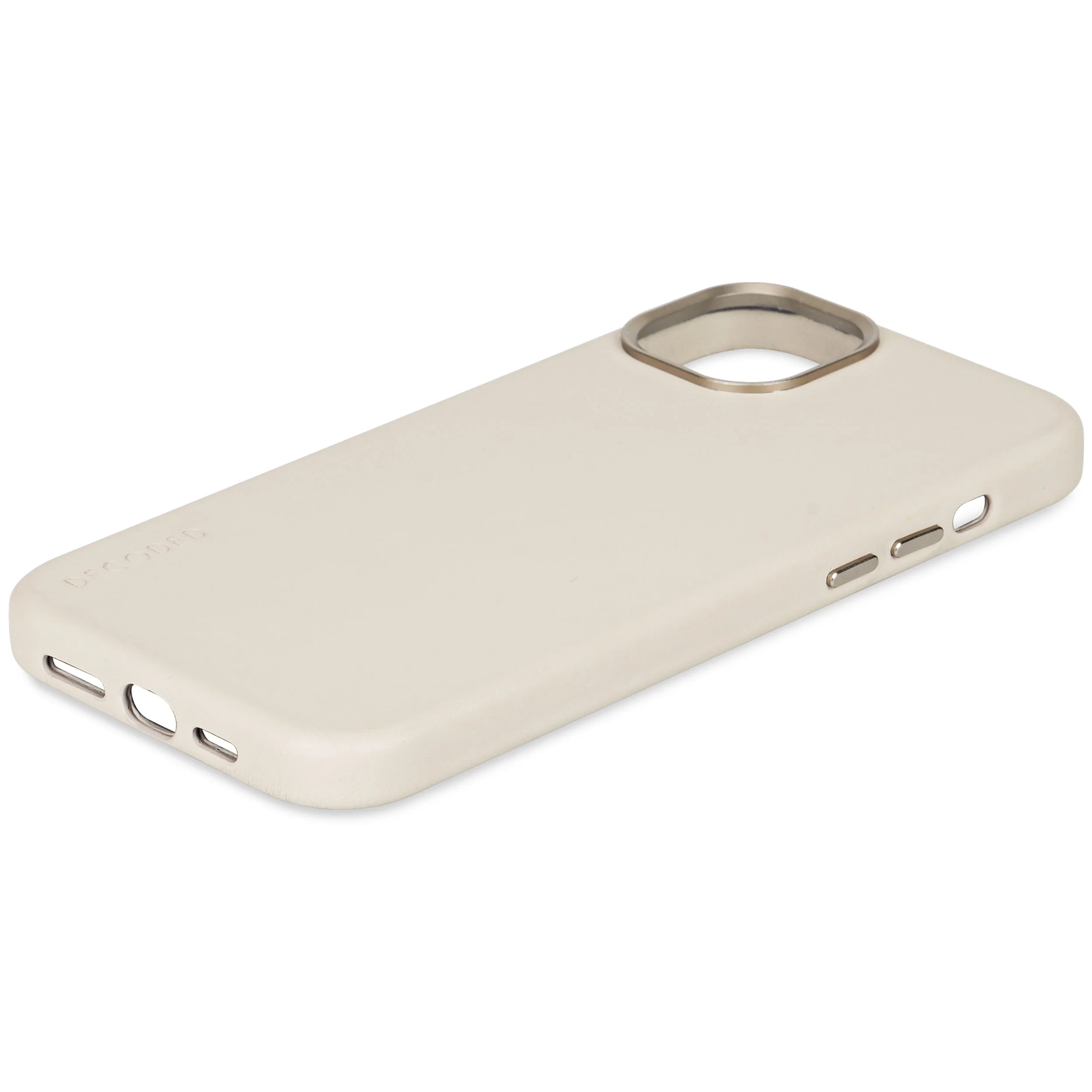 Leather Back Case | Clay | iPhone 15 Plus | D24IPO15PLBC1CY - Image 7