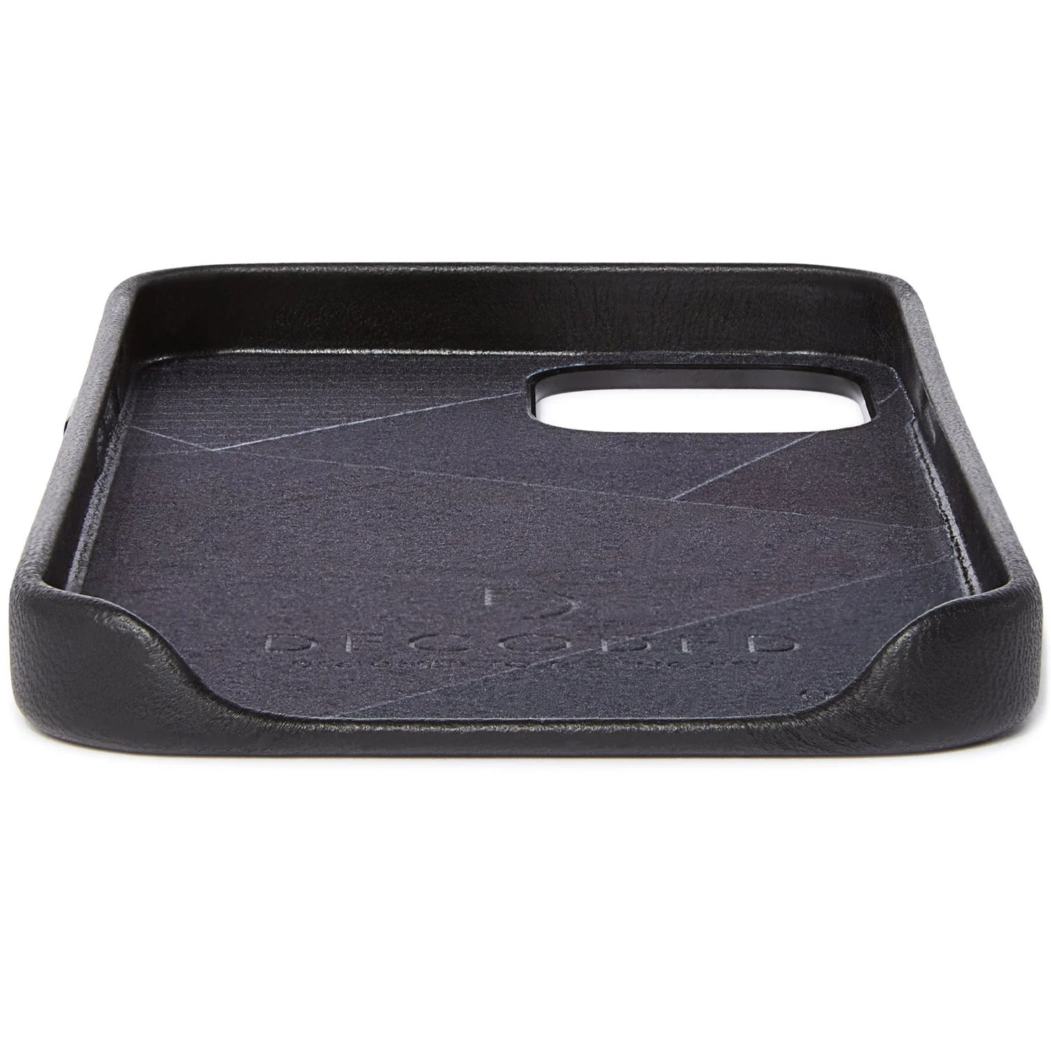 Leather Back Cover Pig & Hen | Black - Image 10