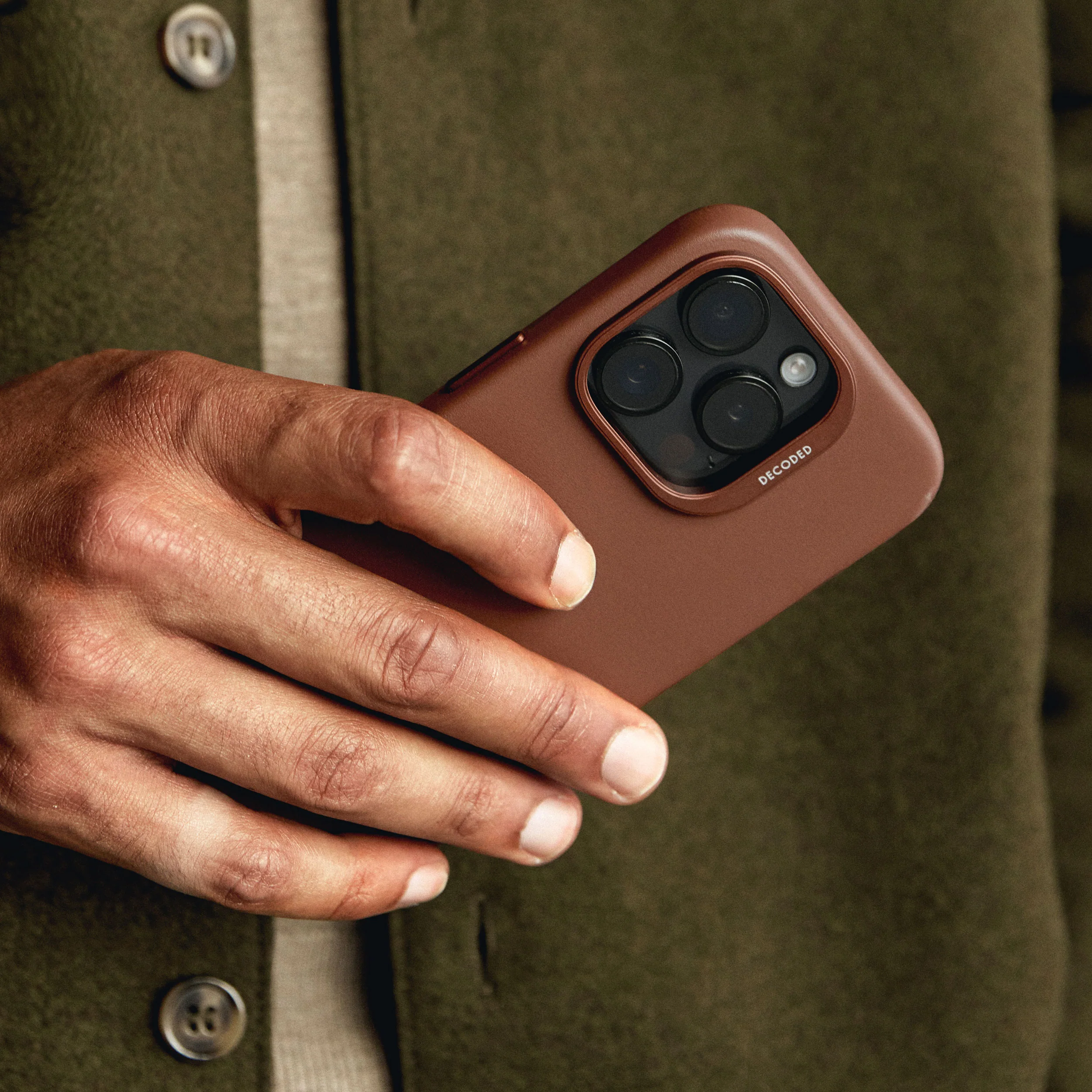 Leather Case | Tan Brown | iPhone 16 Pro | D25IPO16PBC1TN - Image 5