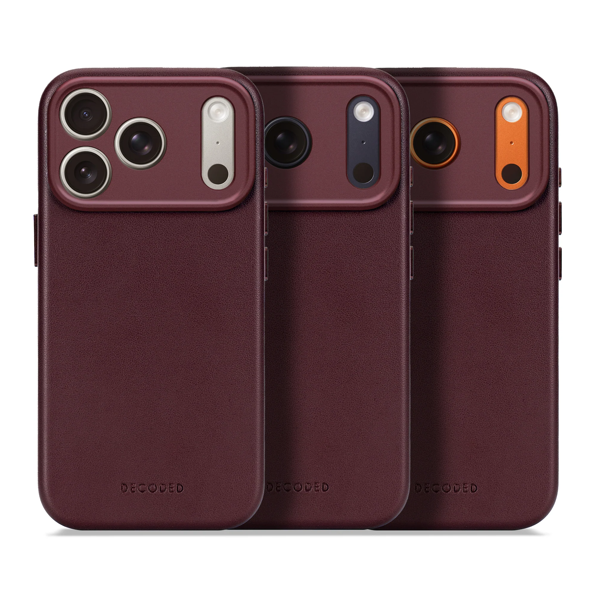 Leather Case | Burgundy | iPhone 17 Pro | D26IPO17PBC1DY - Image 10