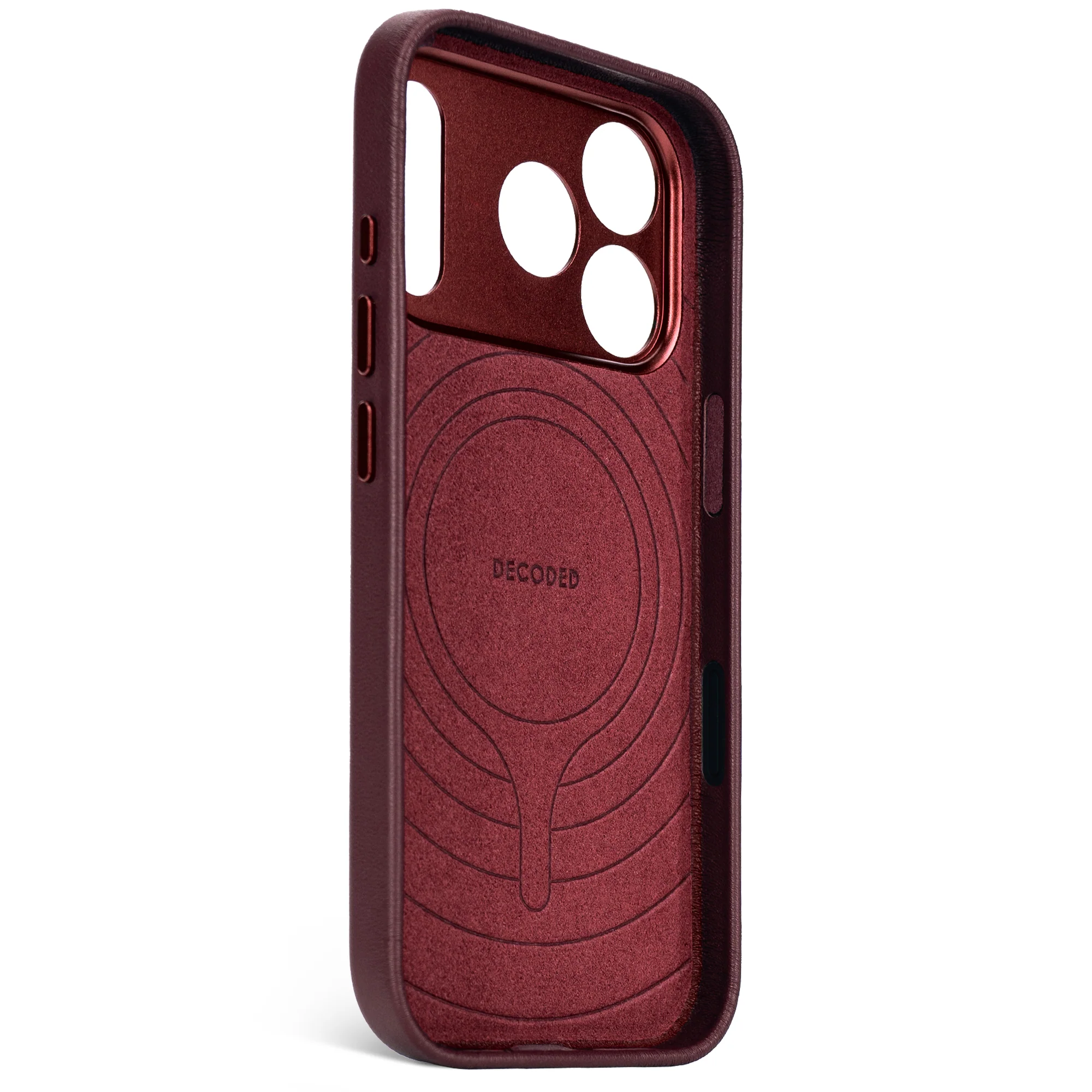 Leather Case | Burgundy | iPhone 17 Pro Max | D26IPO17PMBC1DY - Image 4