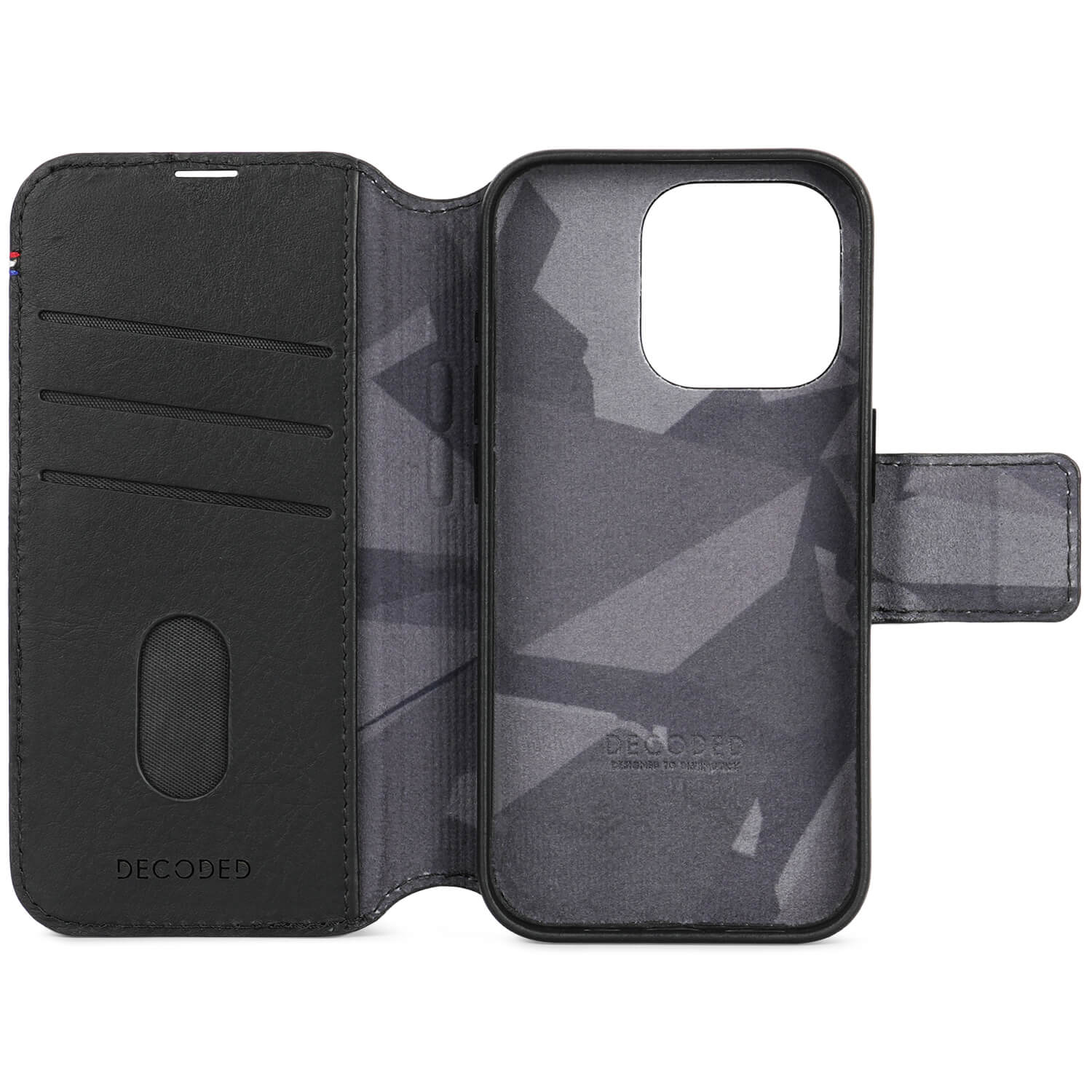 Leather Detachable Case | Black | iPhone 15 Pro | D24IPO15PDW5BK - Image 5