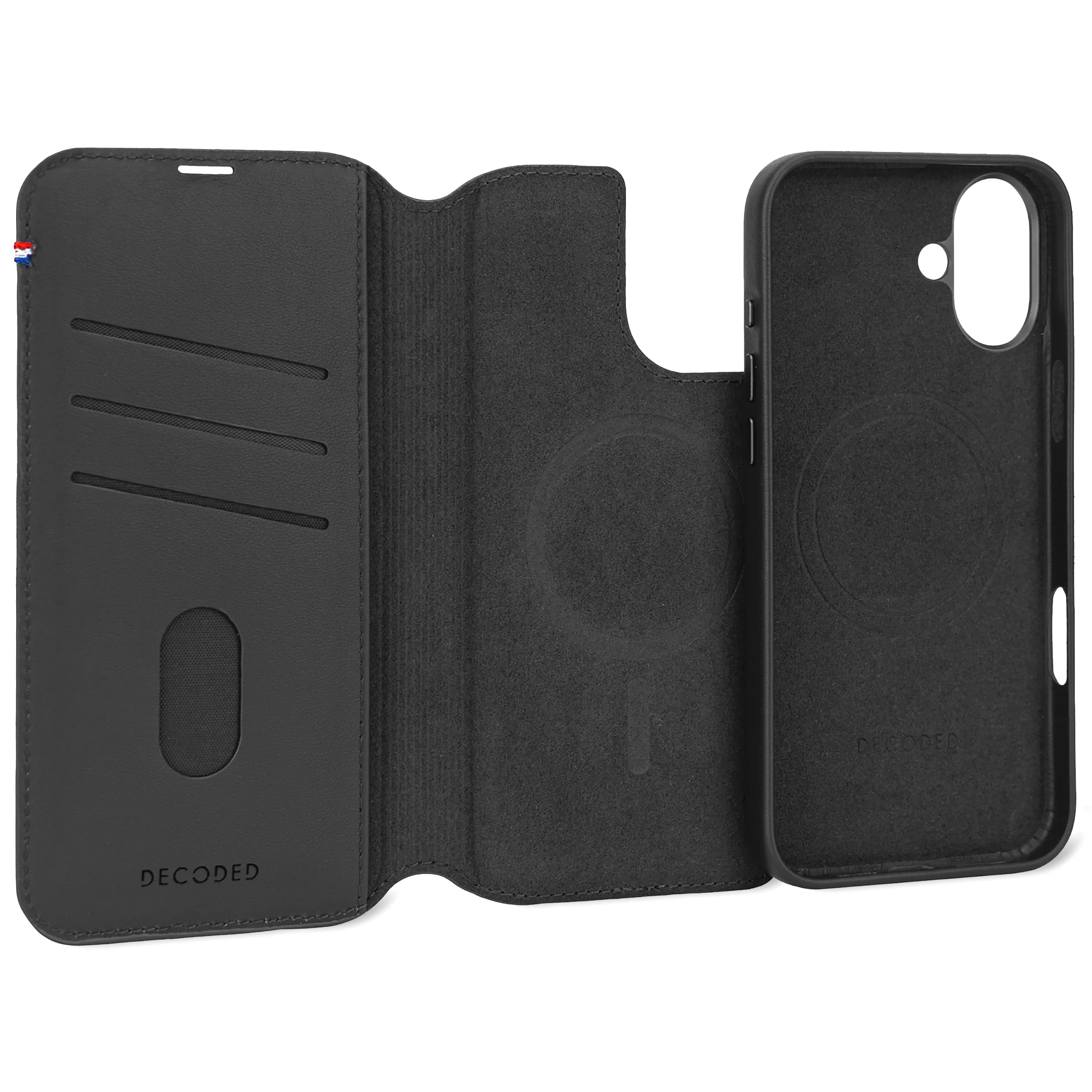 Leather Detachable Wallet Case | Black | iPhone 16 Plus | D25IPO16PLDW5BK - Image 9