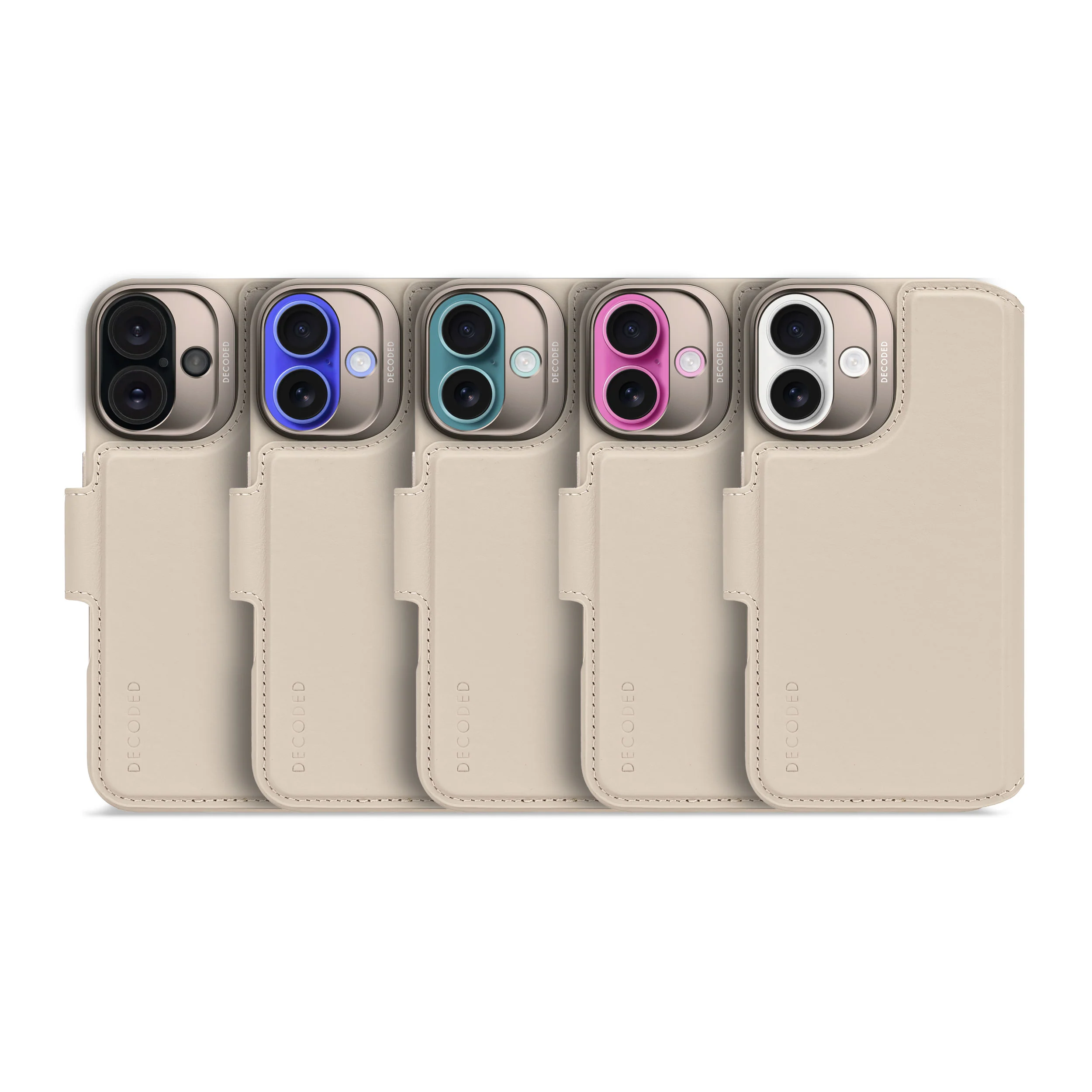 Leather Detachable Wallet Case | Clay Beige | iPhone 16 | D25IPO16DW5CY - Image 10