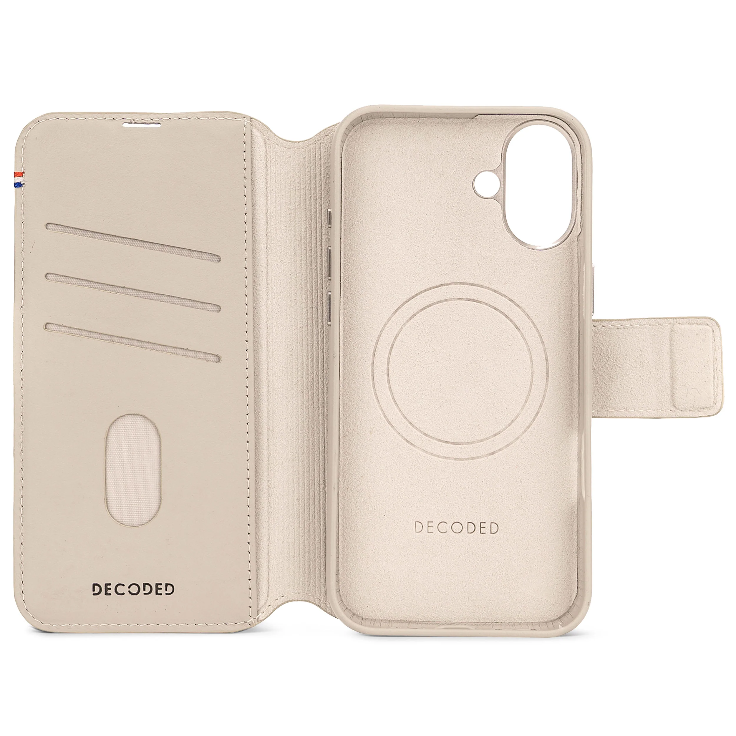 Leather Detachable Wallet Case | Clay Beige | iPhone 16 Plus | D25IPO16PLDW5CY - Image 7