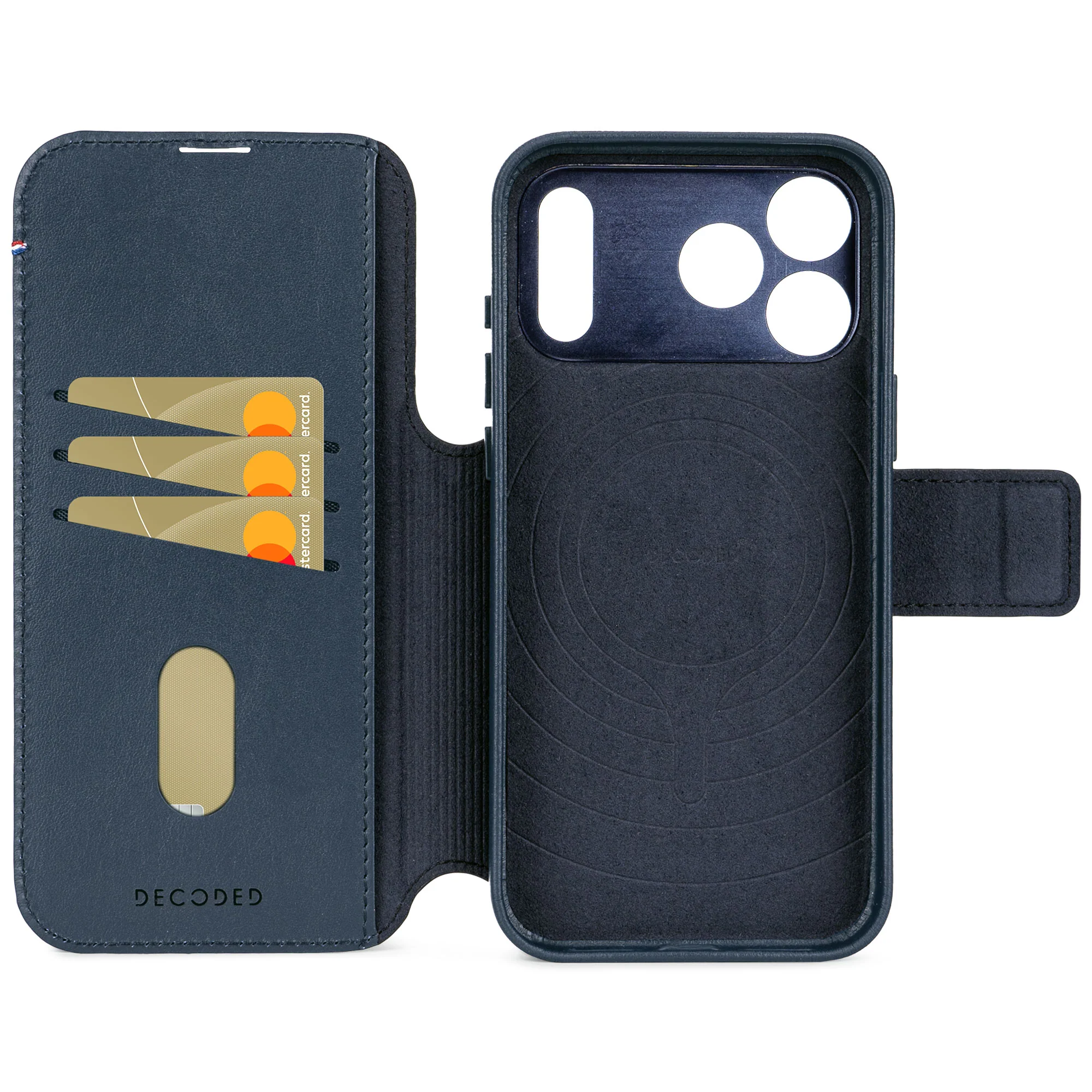 Leather Detachable Wallet Case | Navy Shadow | iPhone 17 Pro Max | D26IPO17PMDW5NW - Image 8