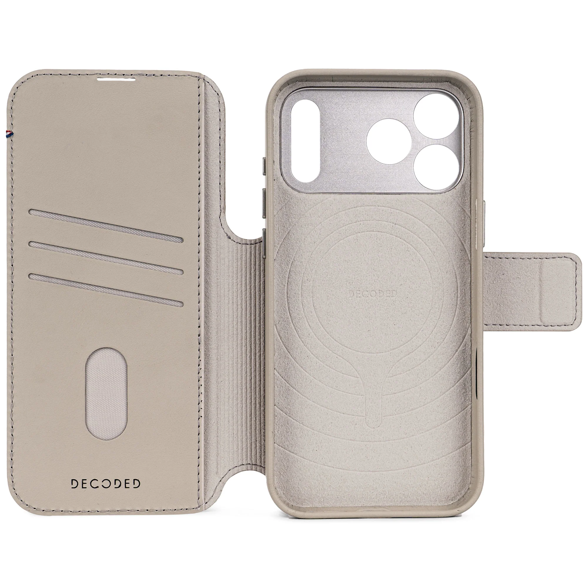 Leather Detachable Wallet Case | Solid Clay | iPhone 17 Pro | D26IPO17PDW5SY - Image 7