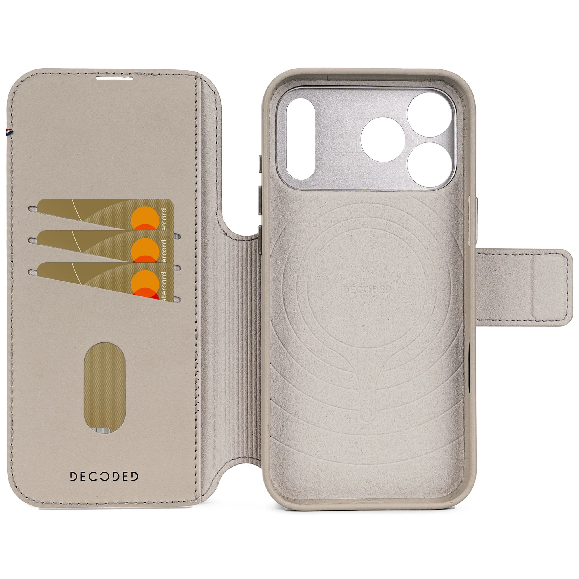 Leather Detachable Wallet Case | Solid Clay | iPhone 17 Pro | D26IPO17PDW5SY - Image 8