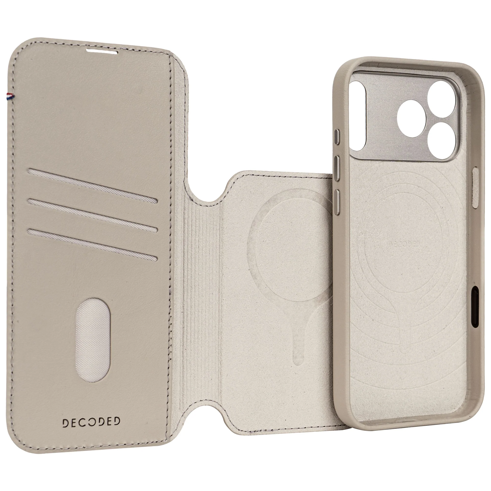 Leather Detachable Wallet Case | Solid Clay | iPhone 17 Pro Max | D26IPO17PMDW5SY - Image 9