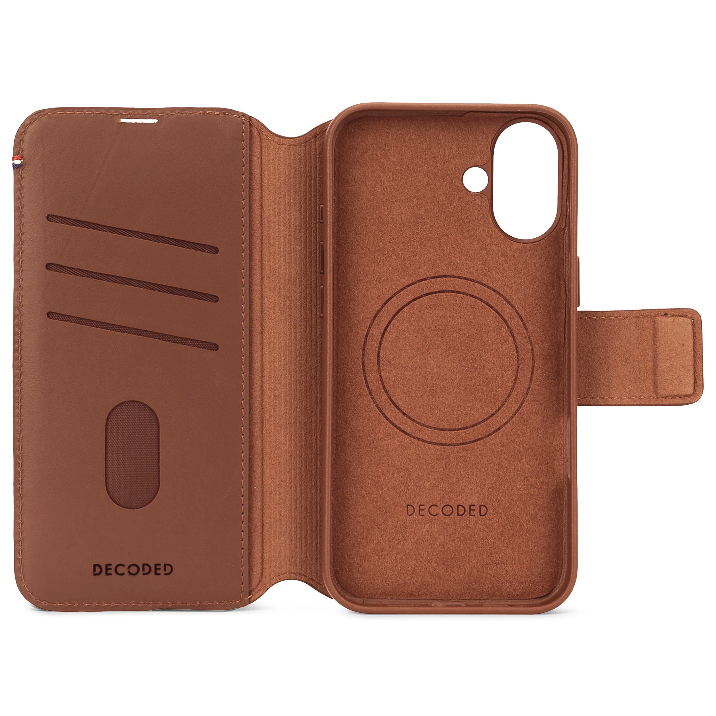 Leather Detachable Wallet Case | Tan Brown | iPhone 16 | D25IPO16DW5TN - Image 7