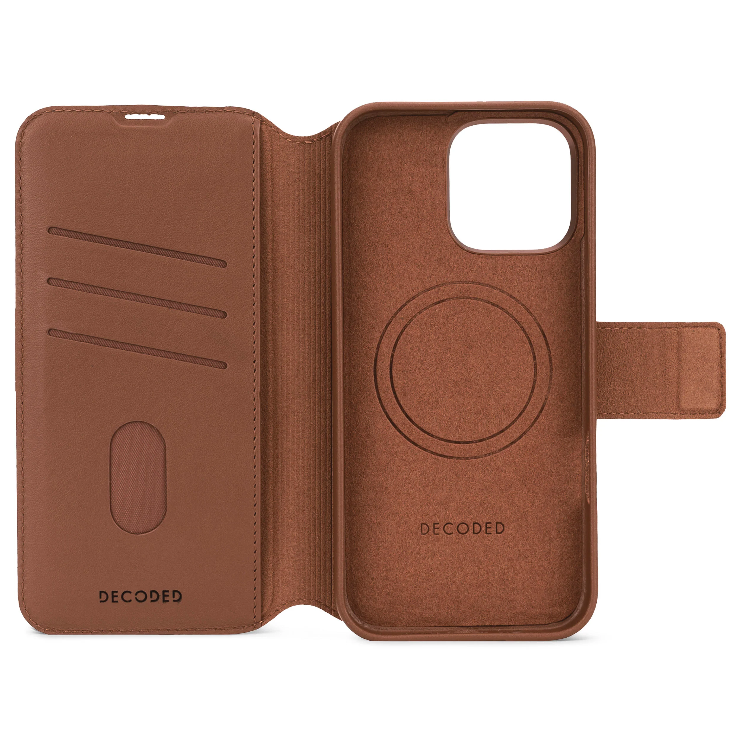 Leather Detachable Wallet Case | Tan Brown | iPhone 16 Pro Max | D25IPO16PMDW5TN - Image 7
