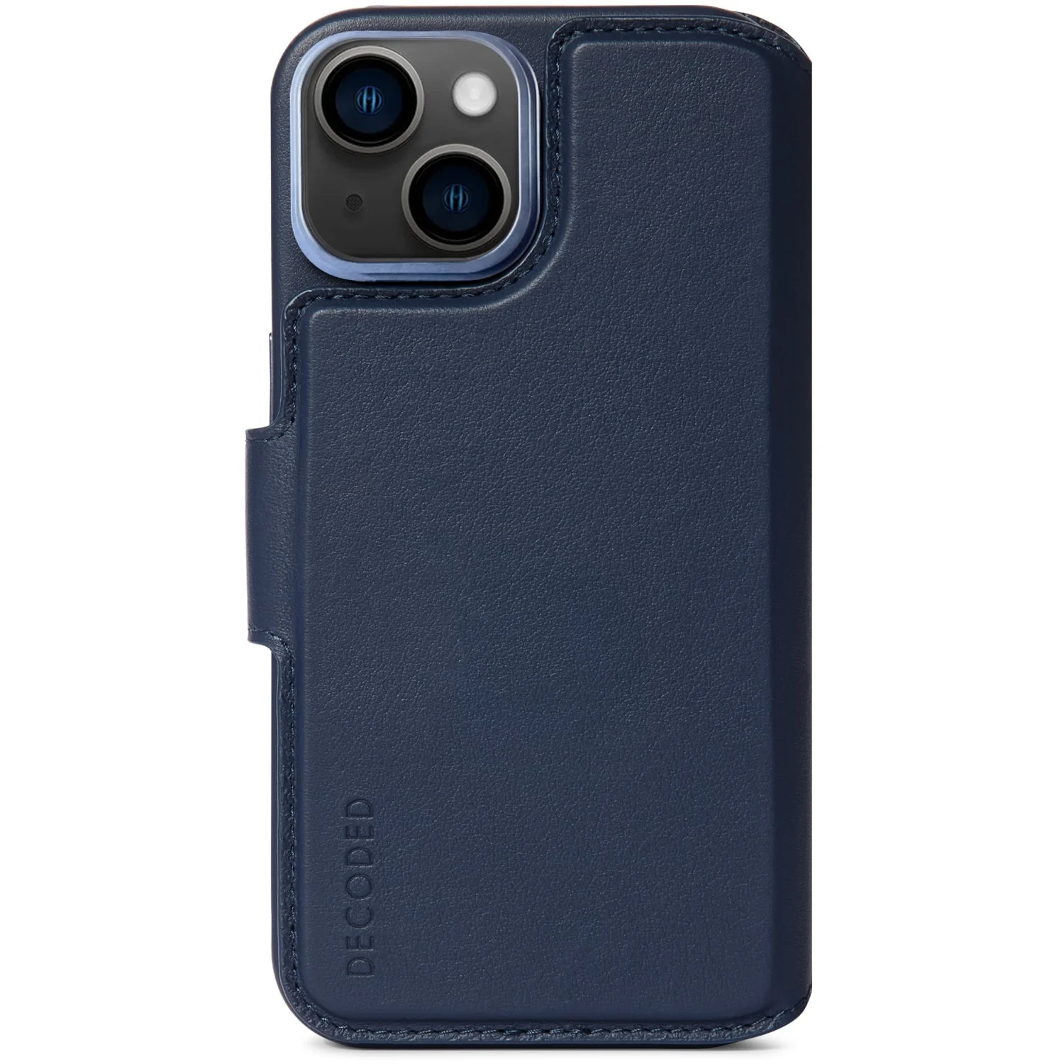 Leather Detachable Wallet Case | Navy | iPhone 14 | D23IPO14DW5NY