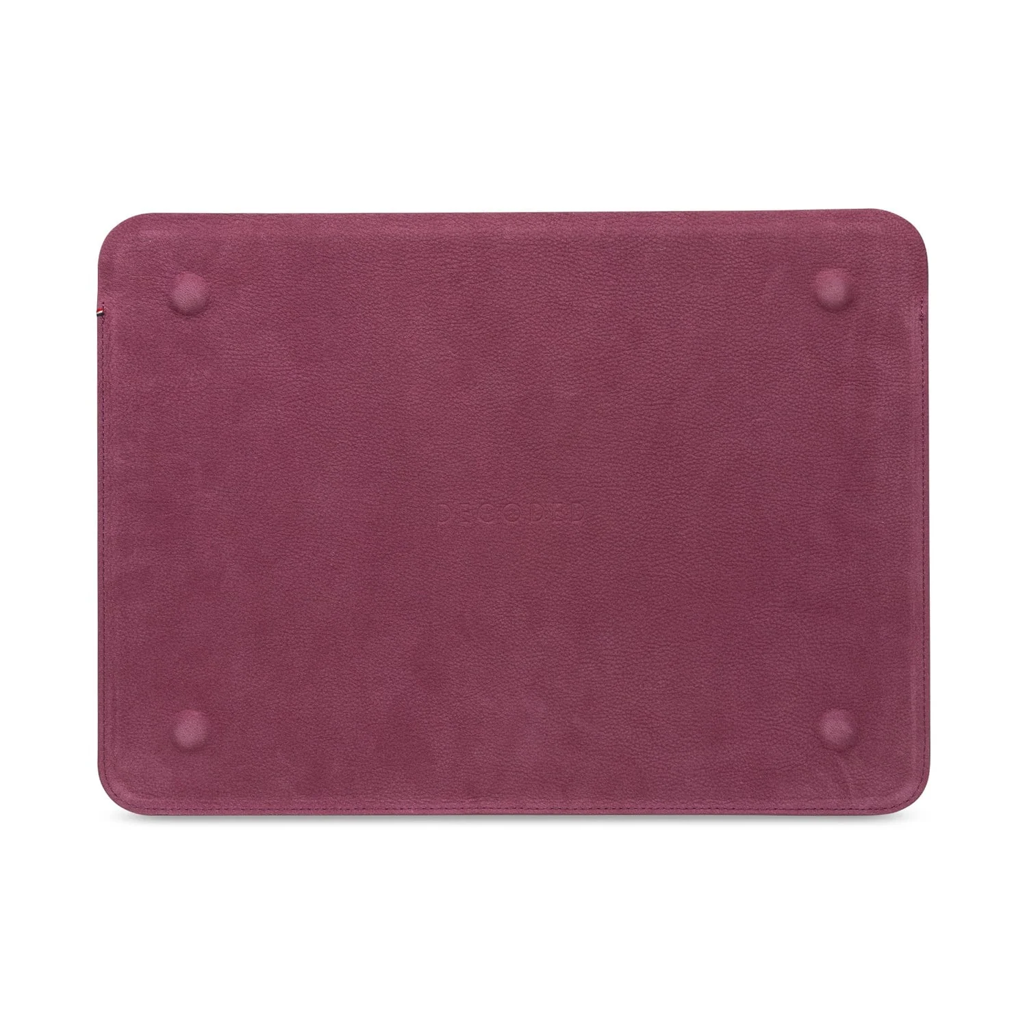 Leather Frame Sleeve | Plum - Image 3