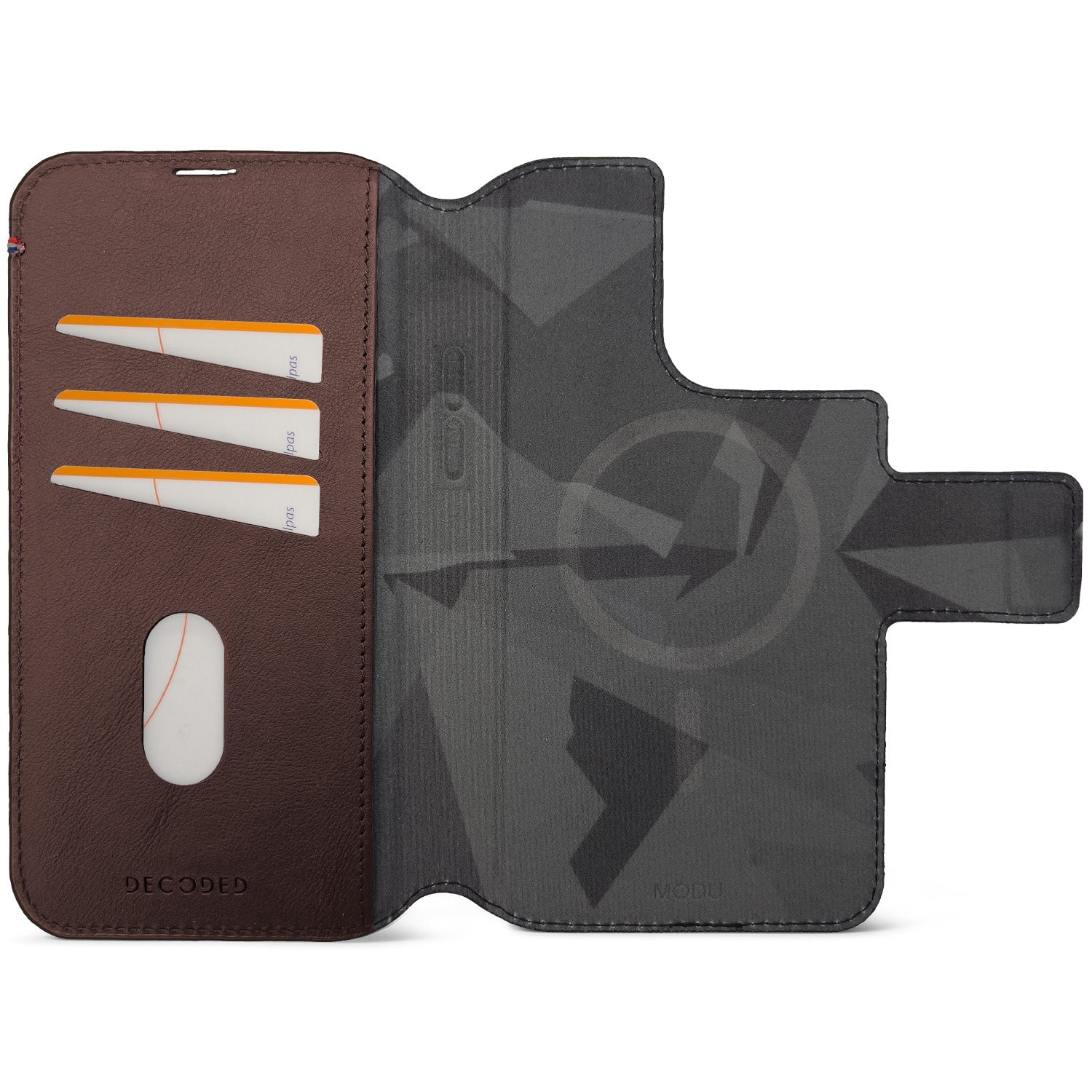 Leather Modu Wallet | Chocolate Brown - Image 26