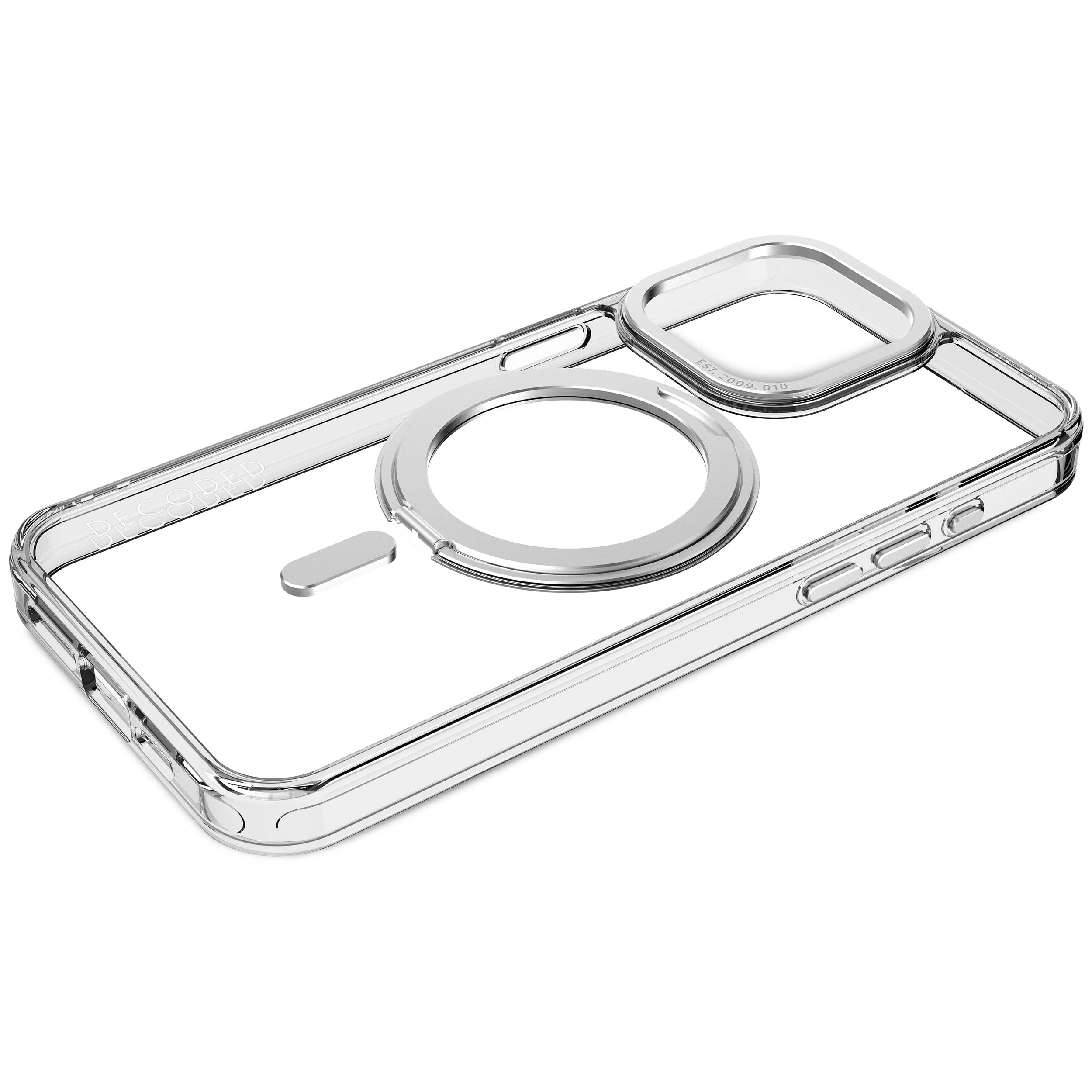 Recycled Plastic Transparent Loop Stand Back Case | Transparent | iPhone 15 Pro Max | D24IPO15PMLSBC1TT - Image 9