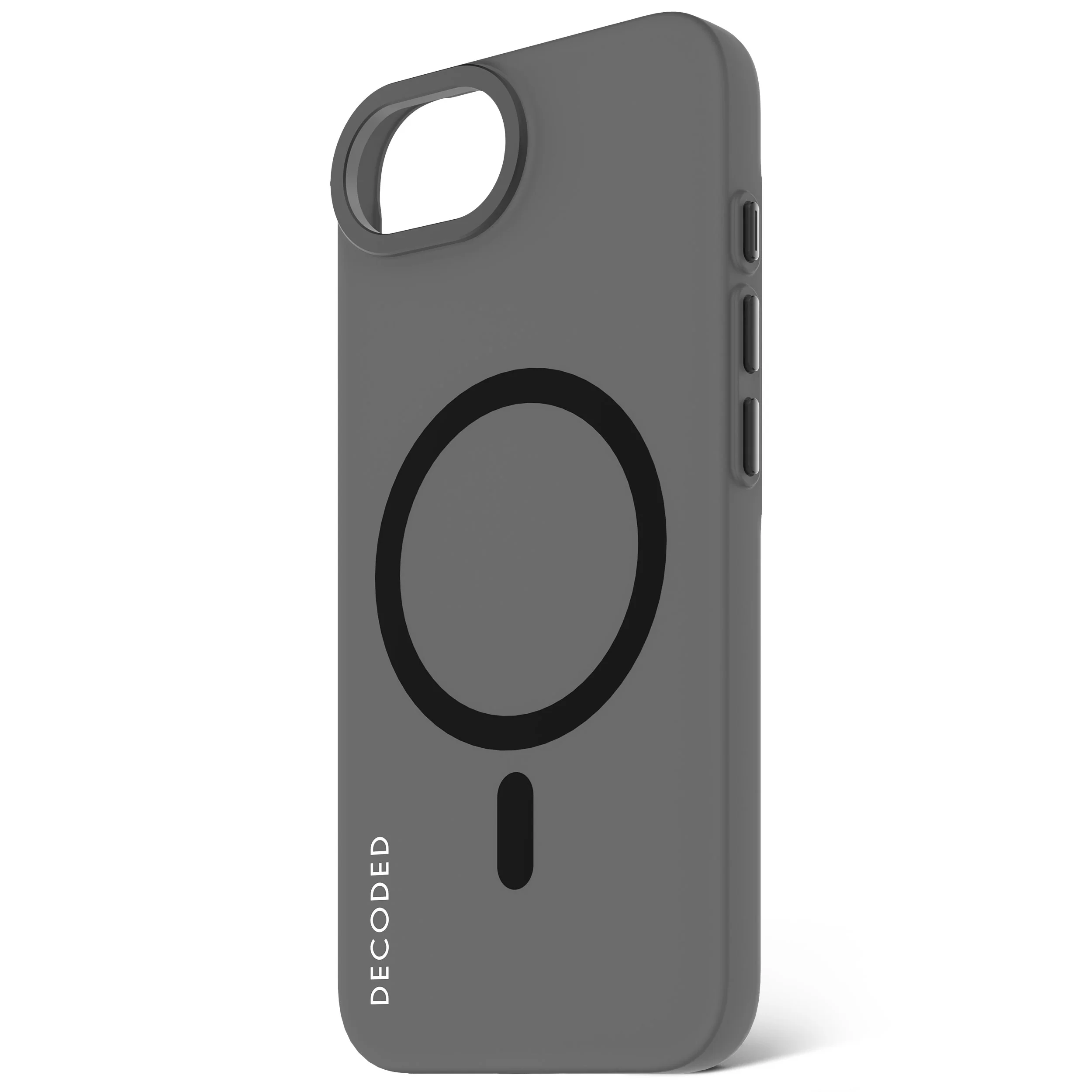 Recycled Plastic Transparent Clear Case | Frosted Black Transparent | iPhone 17e / 16e | D25IPOSEBCT2FBK - Image 7