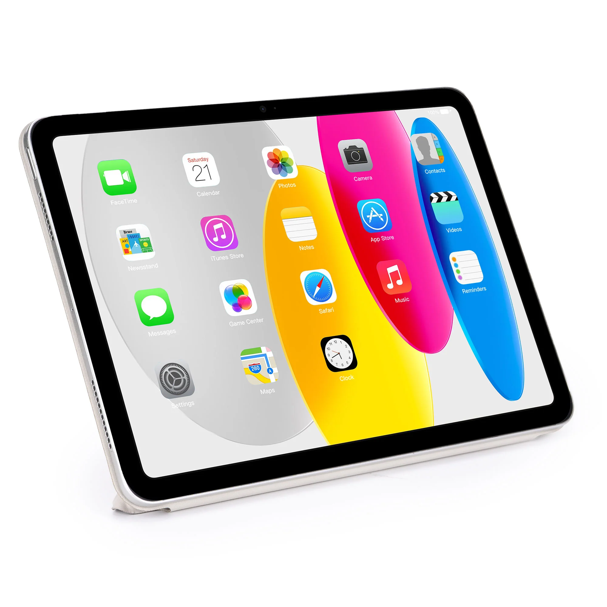 Silicone Slim Folio iPad Case | Clay | iPad 10th & 11th gen | D26IPA109SF1CY - Image 7