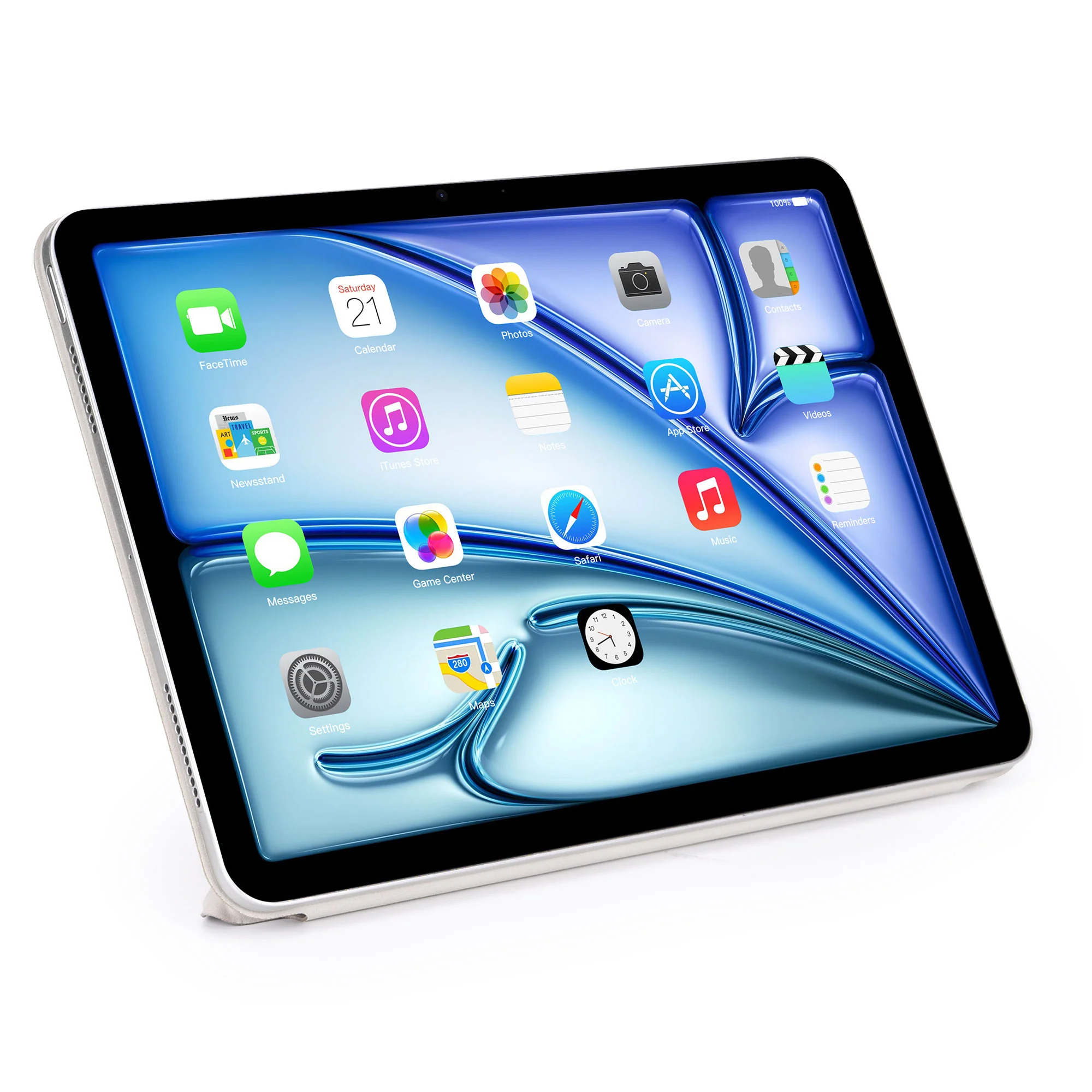 Silicone Slim Folio iPad Case | Clay | iPad Air | D26IPAA11SF1CY - Image 7
