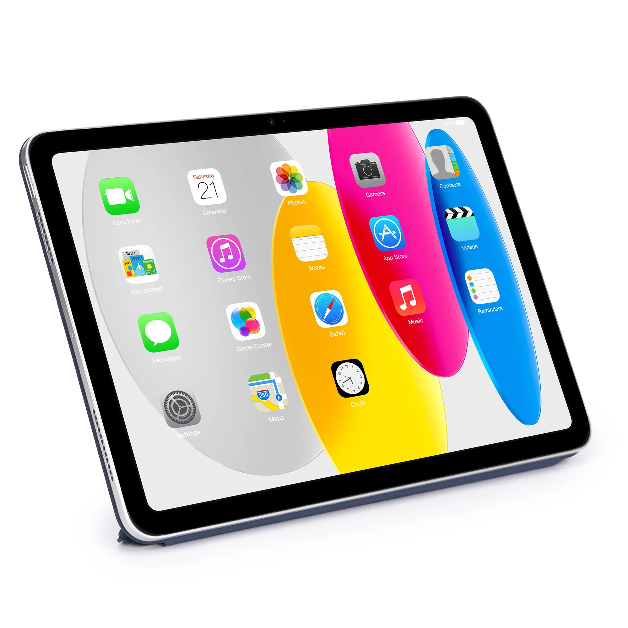 Silicone Slim Folio iPad Case | Navy | iPad 10th & 11th gen | D26IPA109SF1NY - Image 7