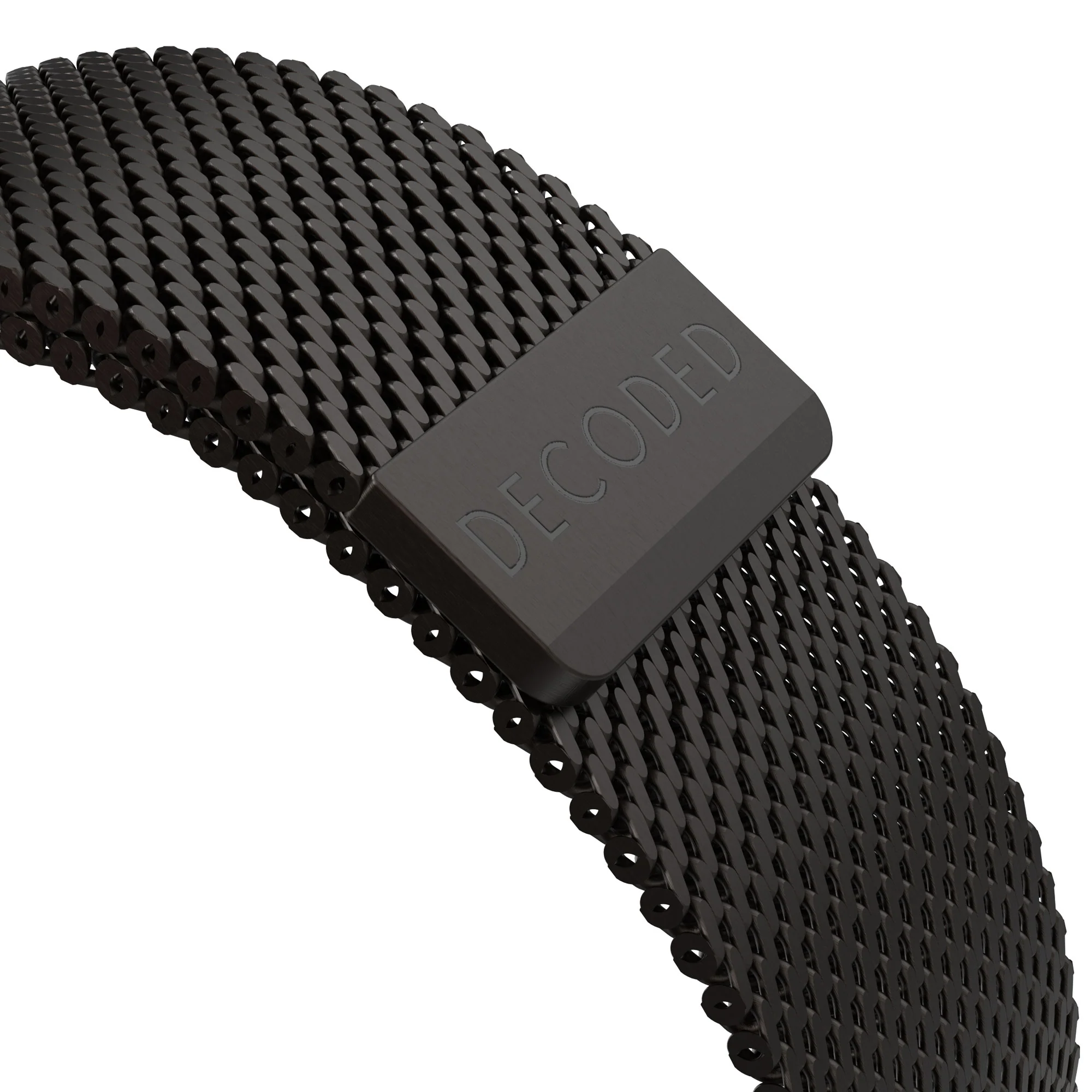 Stainless Steel Traction Band | Black | Apple Watch Ultra | D25AWS49TCS1TMBK - Image 3