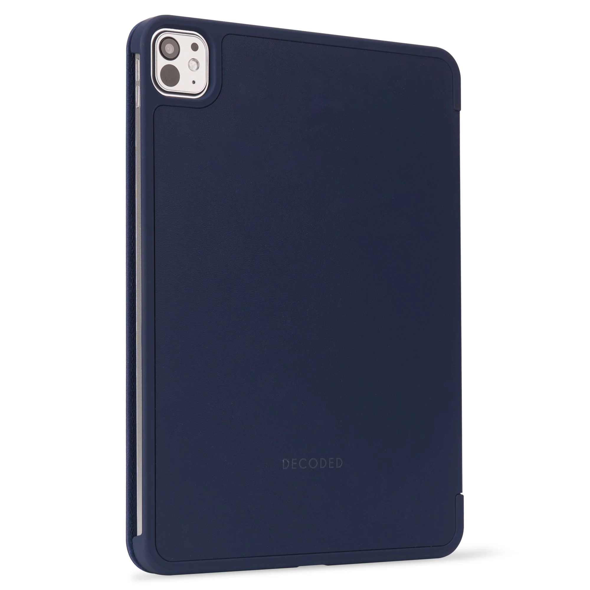 Textured Silicone Slim Cover | Navy Peony | iPad Pro 13" M4 & M5 | D24IPAP129SC1NE - Image 4